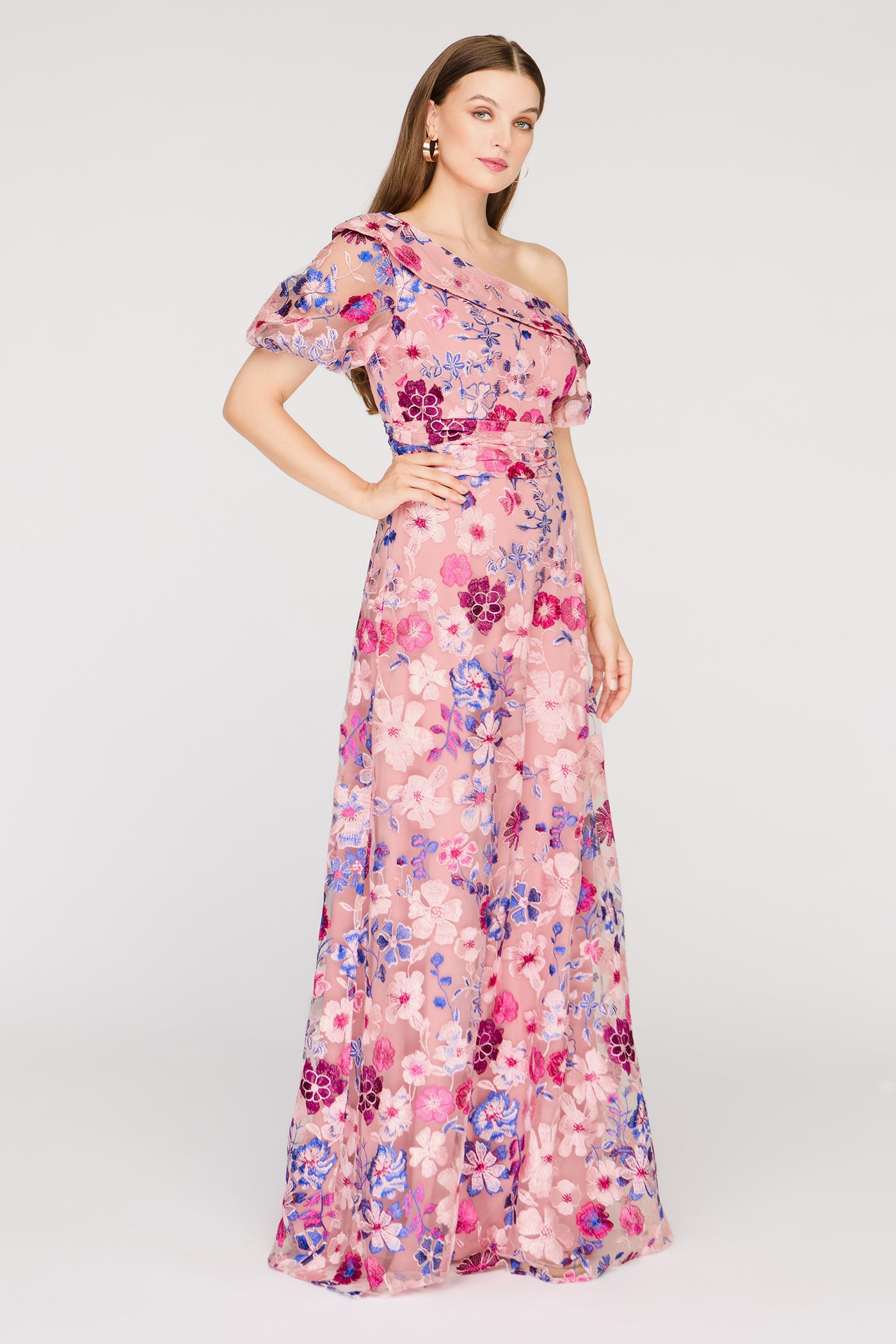 Marigold Floor Length Gown