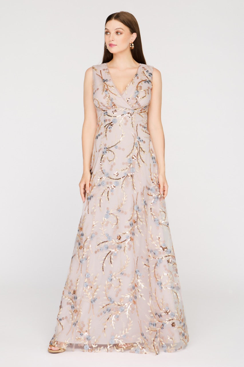 Lavinia A-Line Gown - 4 / Rose Gold Lavinia A-Line Gown - 4 / Rose Gold