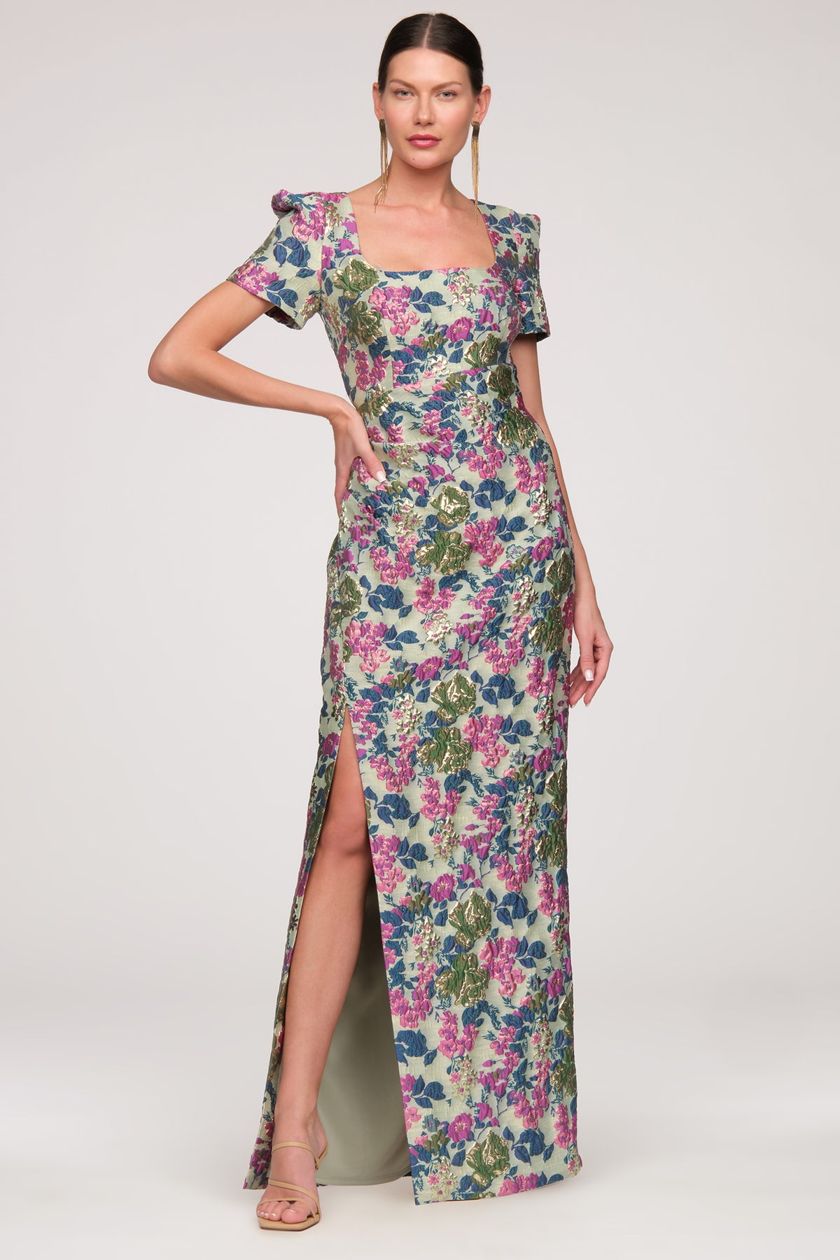 Sandy Column Gown – JS Collections