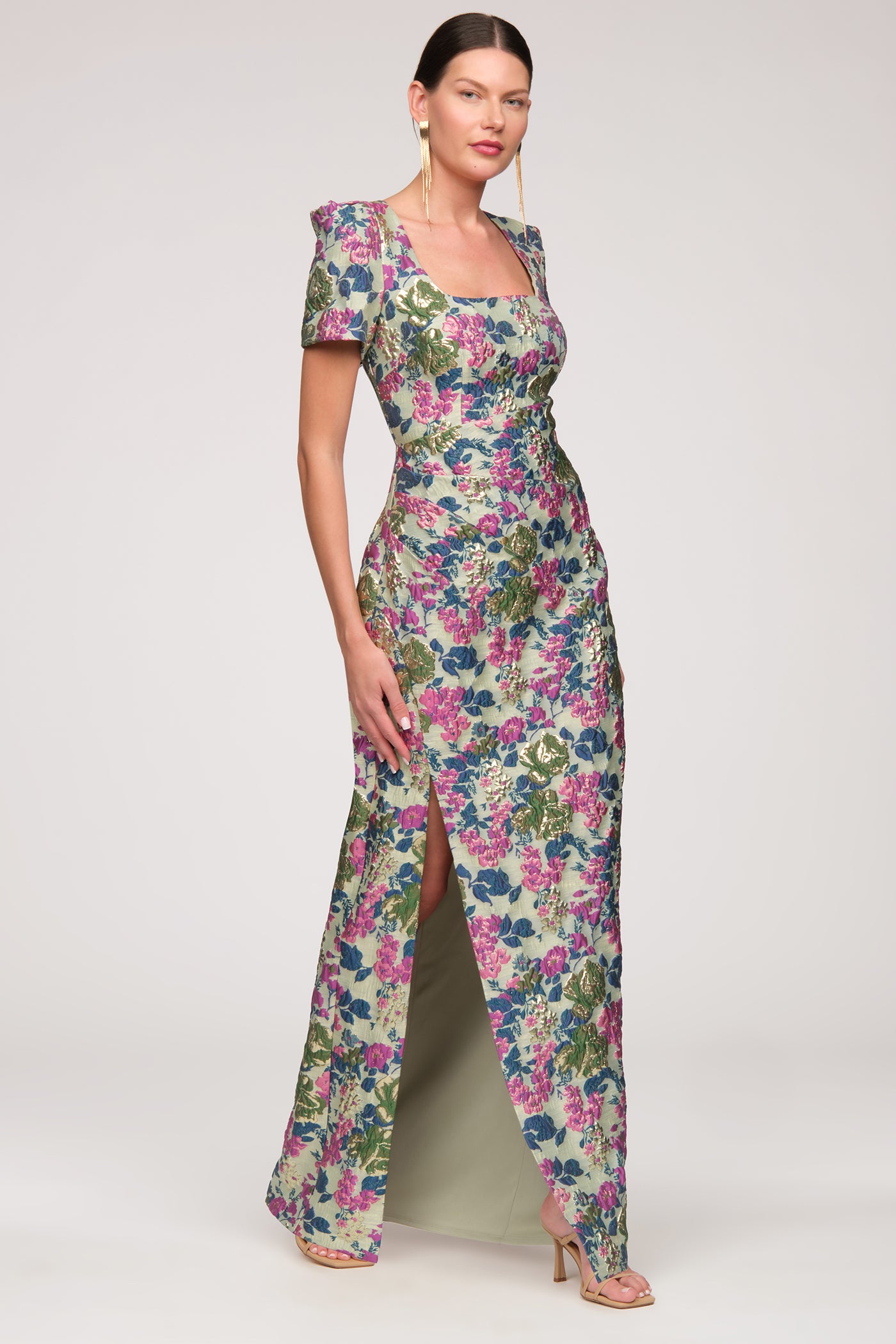 Sandy Lord Collection Sandy Column Gown – JS Collections
