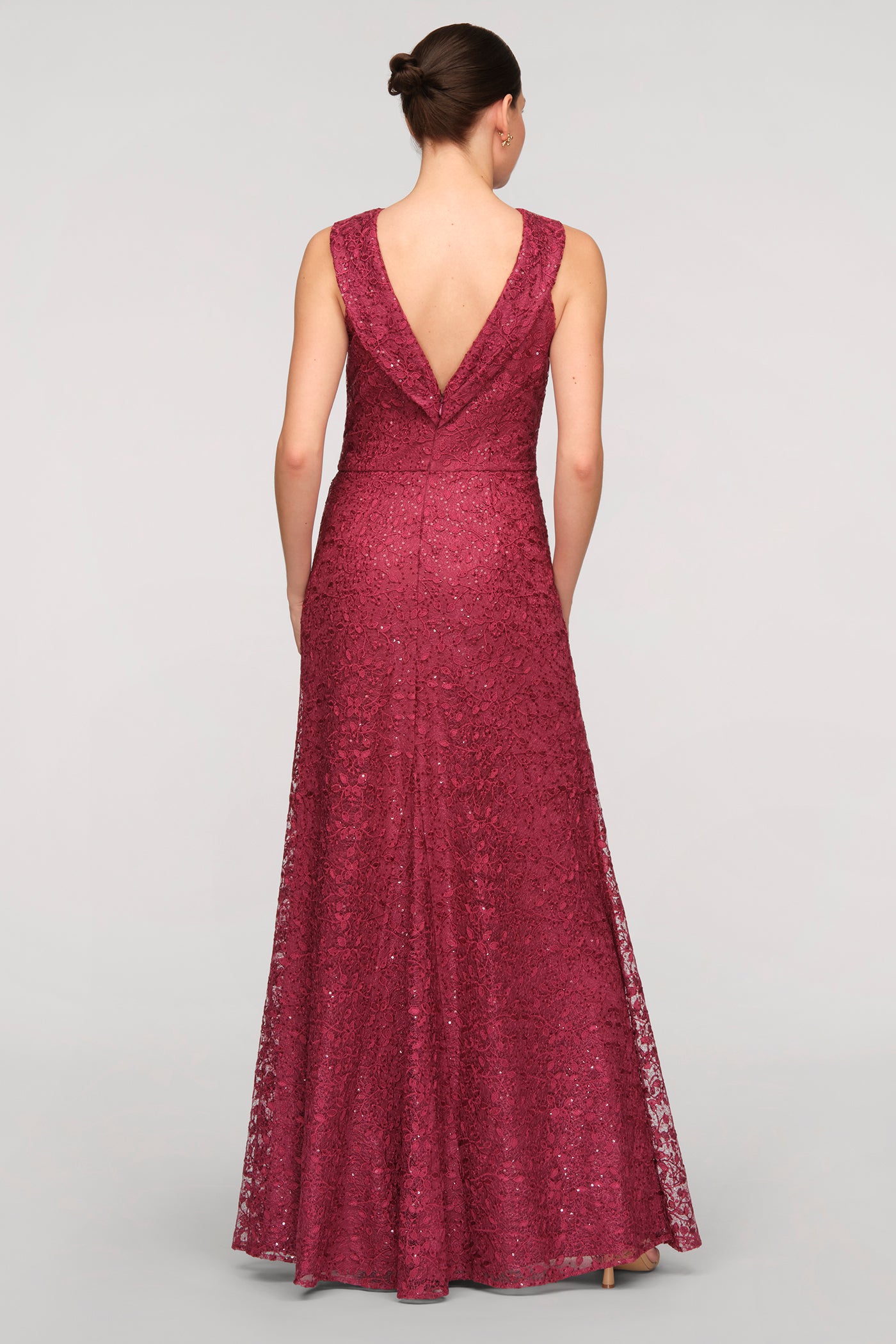 Peggy Roll Collar Mermaid Gown