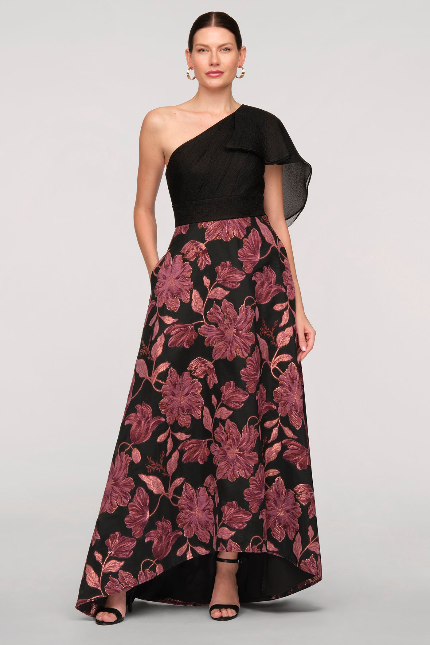 Winifred Mixed Media Gown
