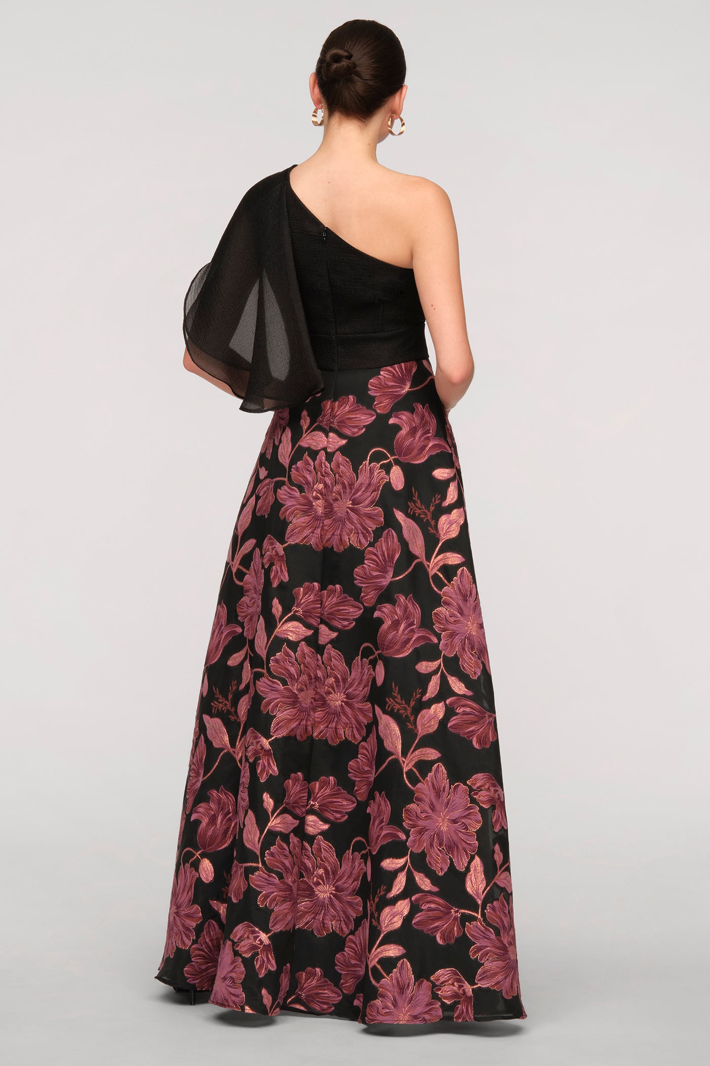 Winifred Mixed Media Gown