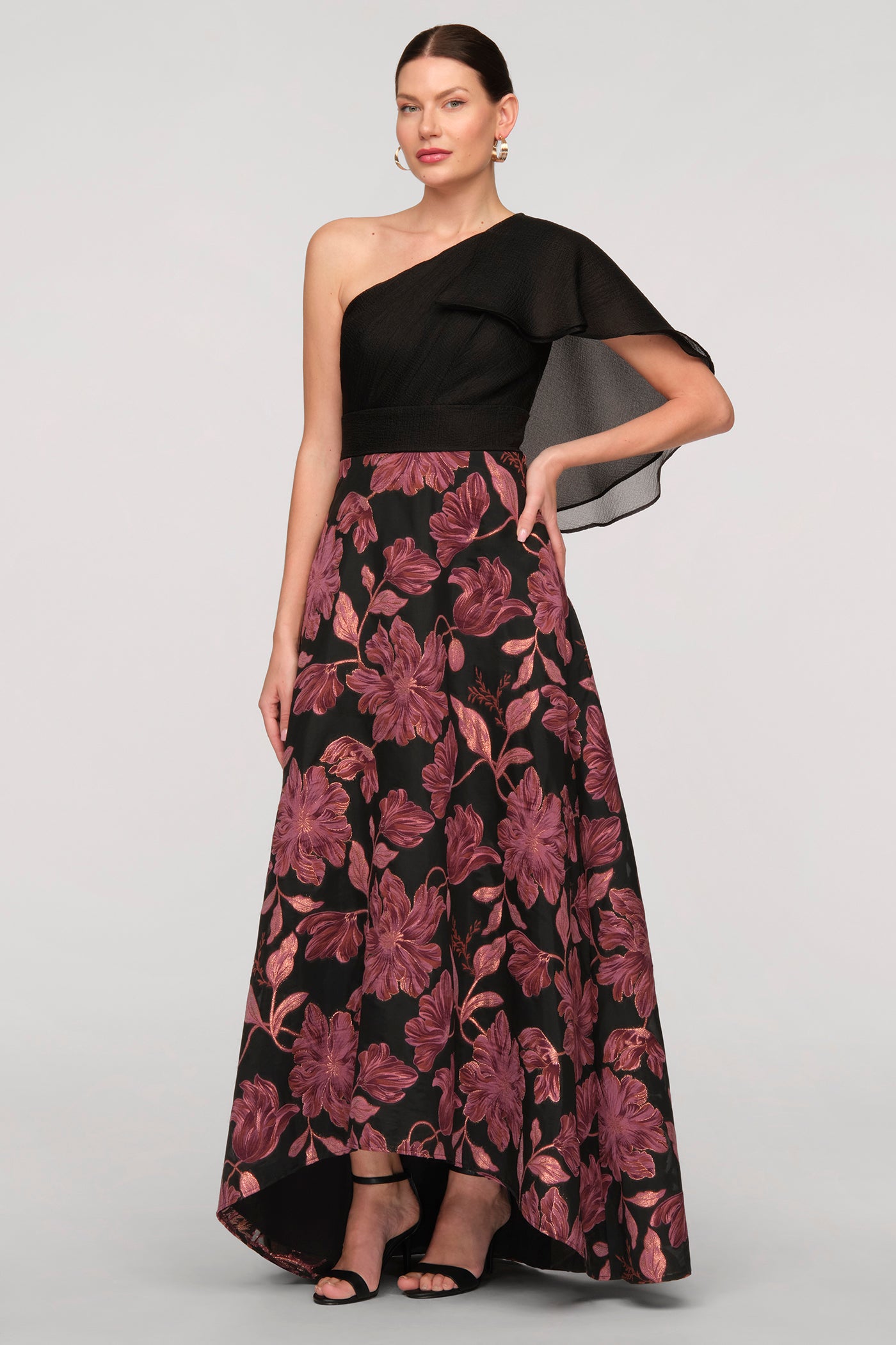 Winifred Mixed Media Gown