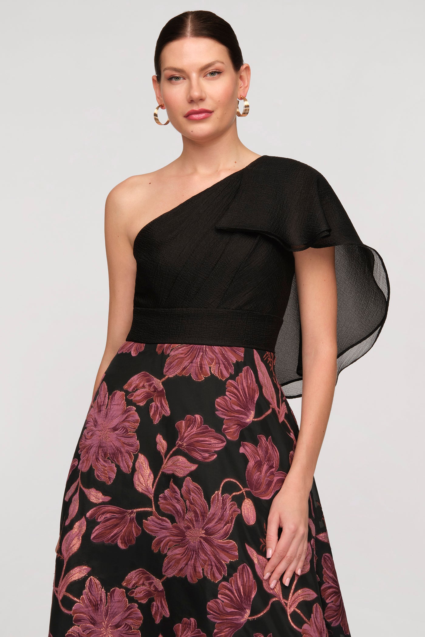 Winifred Mixed Media Gown