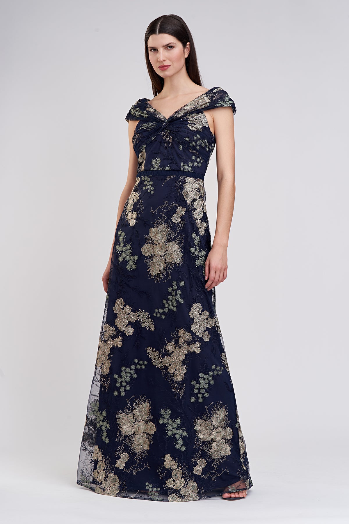 Camilla Twist A-Line Gown