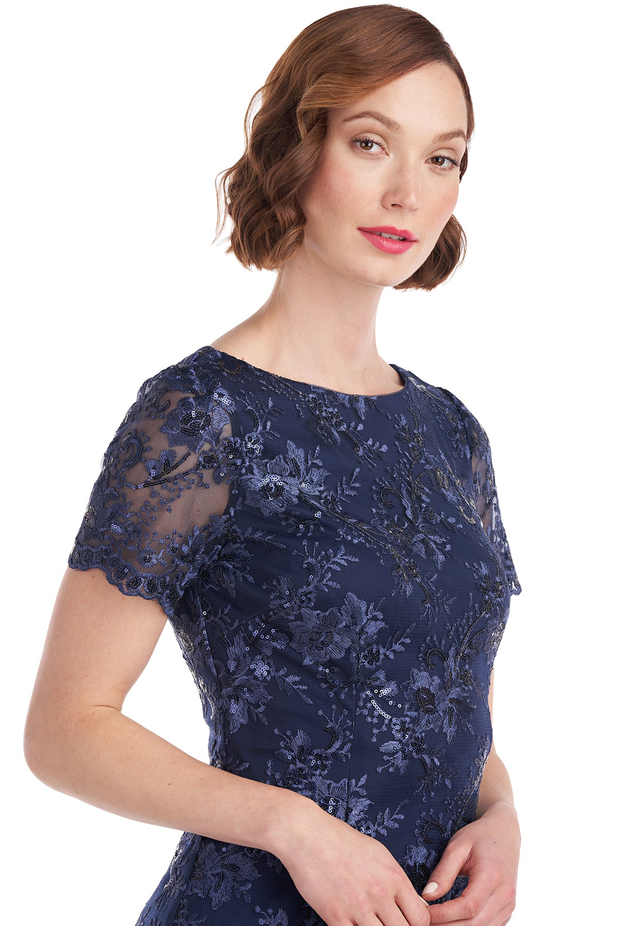 Leena Bateau Midi Dress