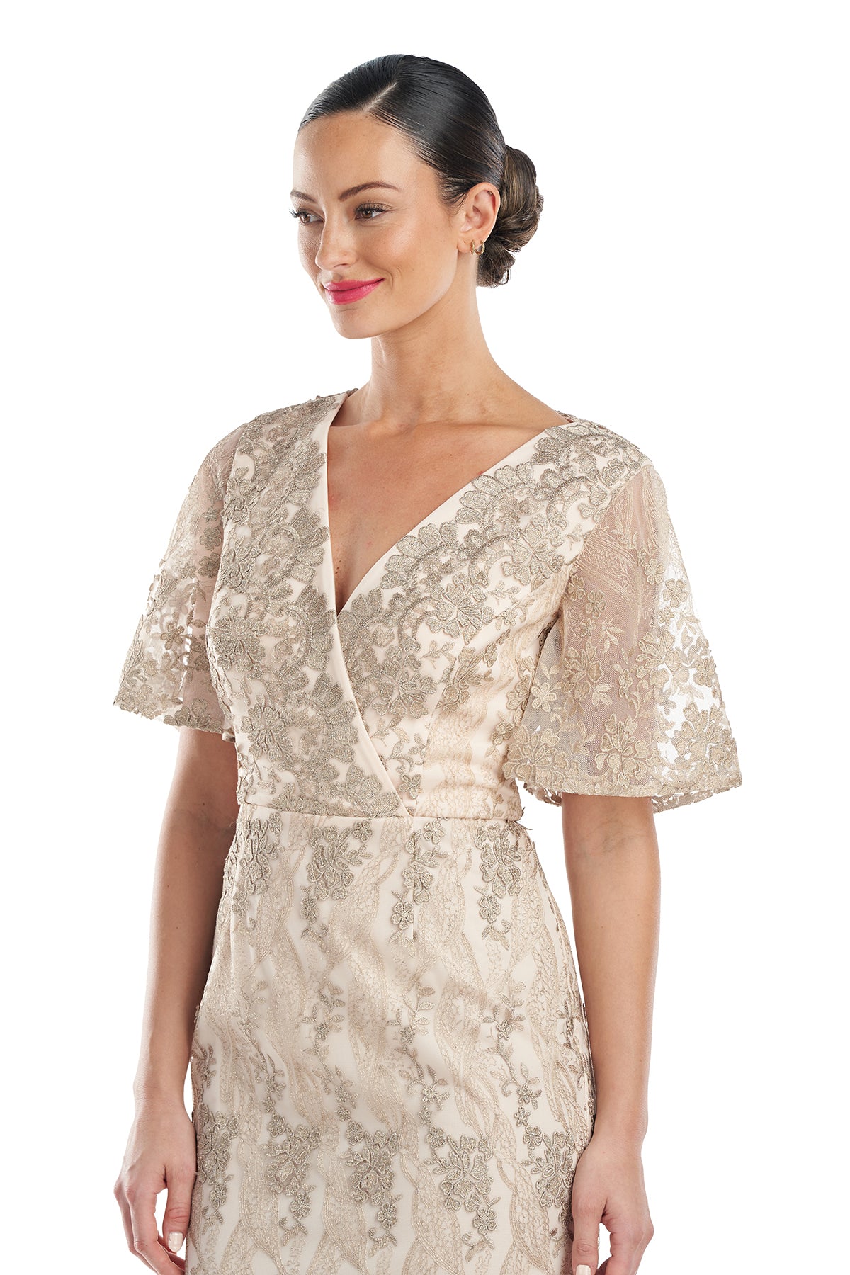 Norma V-Neck Cocktail Dress