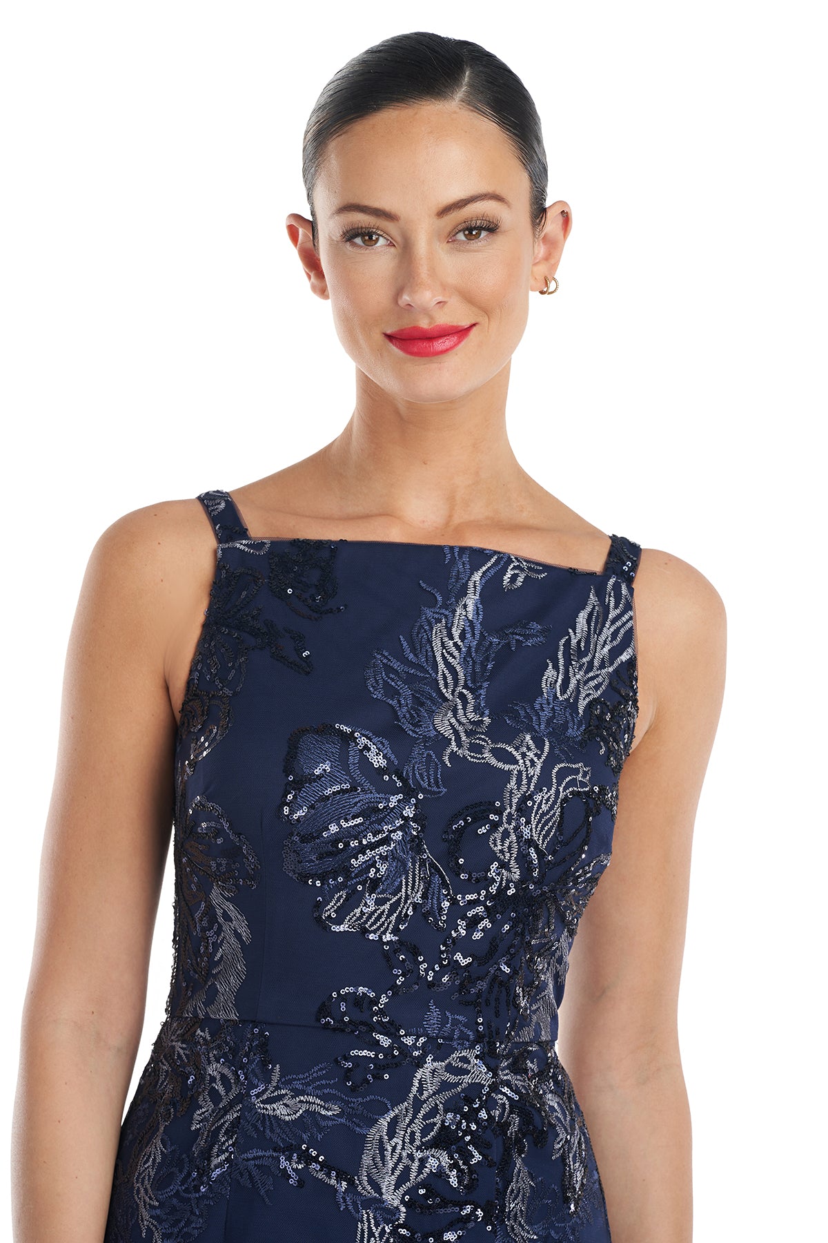 Clara Apron Ankle Length Gown