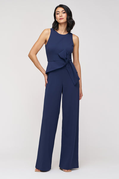 Calista Peplum Jumpsuit – JS Collections