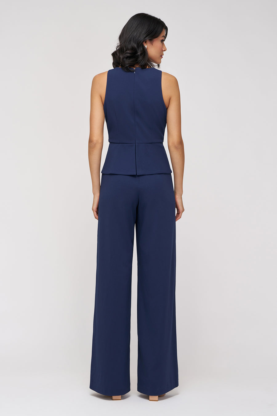 Calista Peplum Jumpsuit