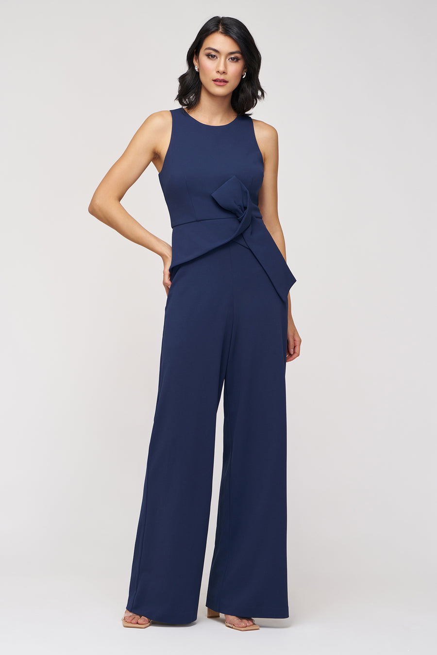 Calista Peplum Jumpsuit