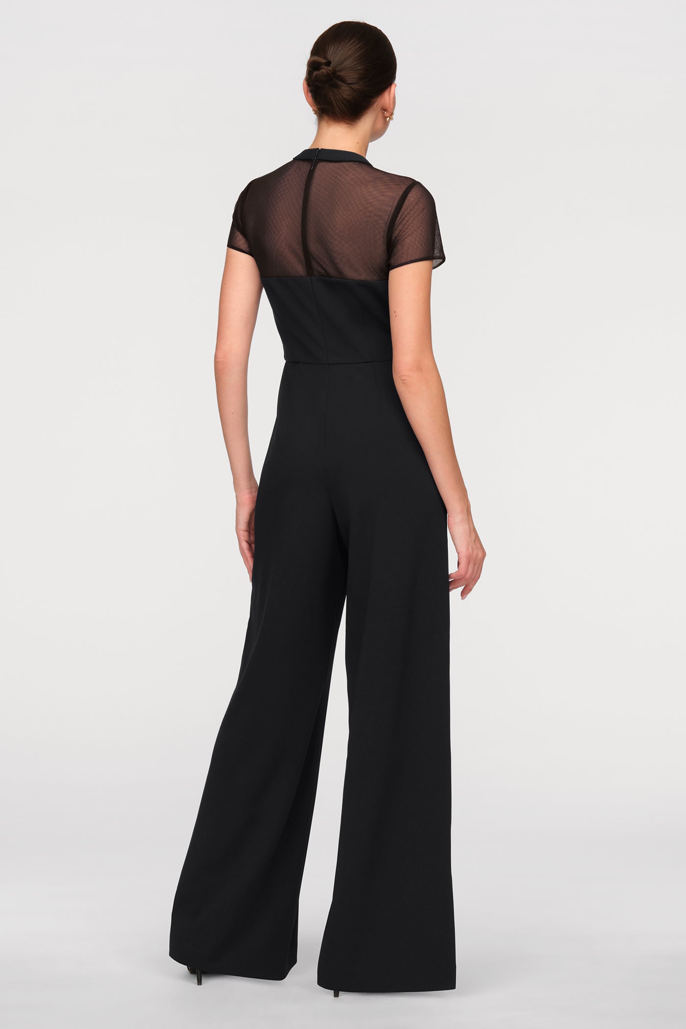 Crepe Oversize Bow Jumpsuit
