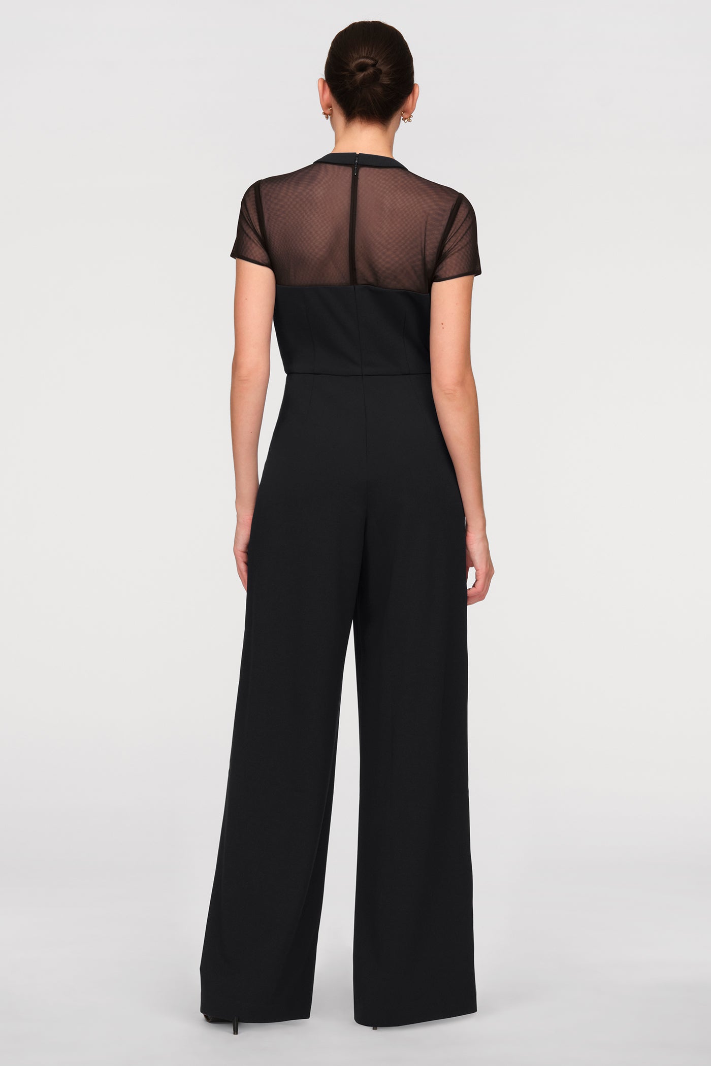 Crepe Oversize Bow Jumpsuit