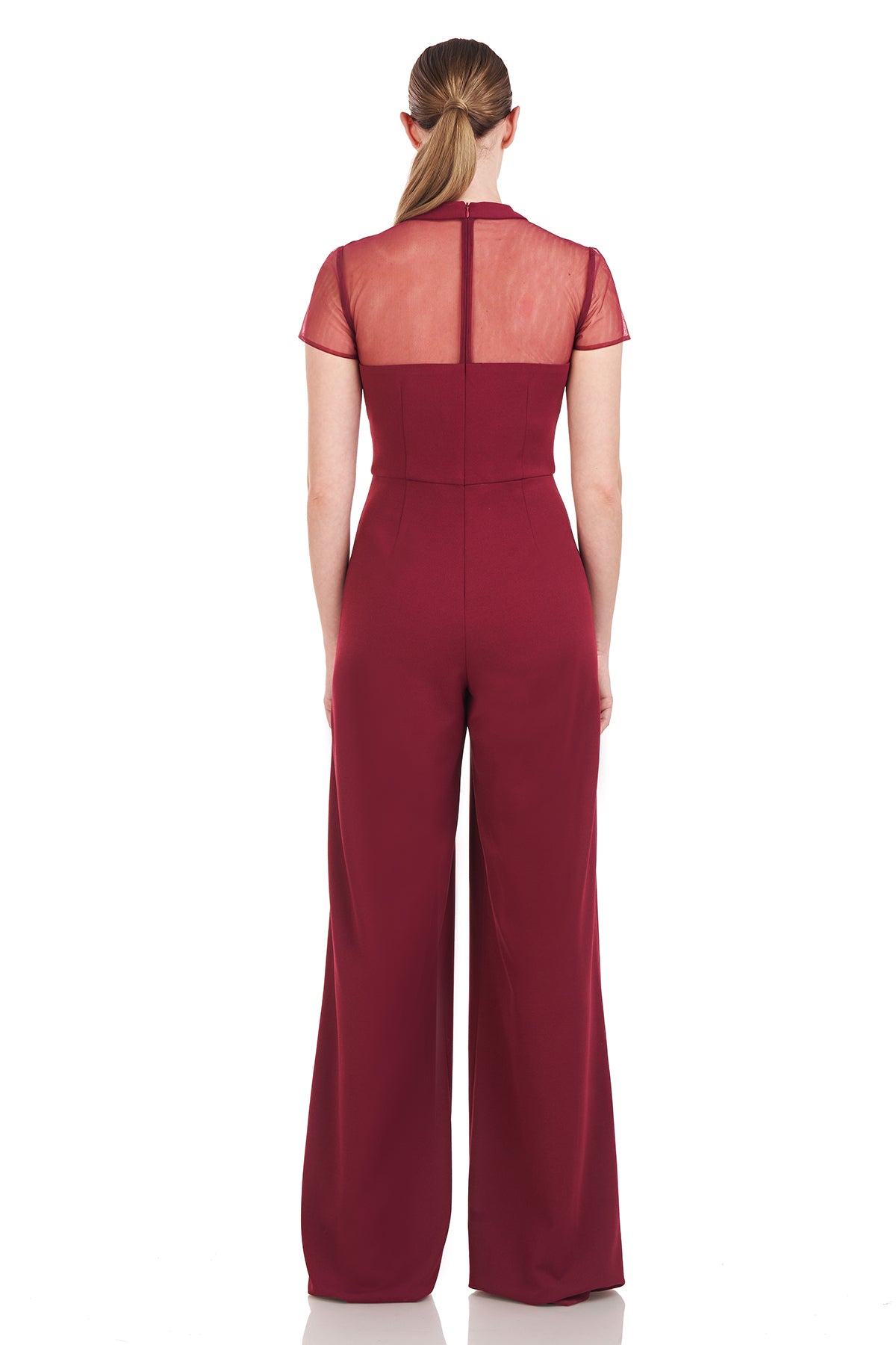 Crepe Oversize Bow Jumpsuit
