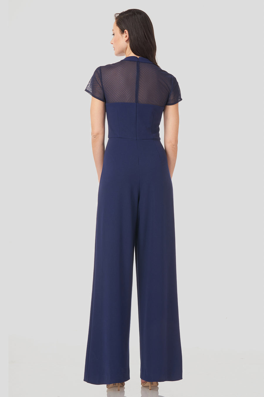 Crepe Oversize Bow Jumpsuit