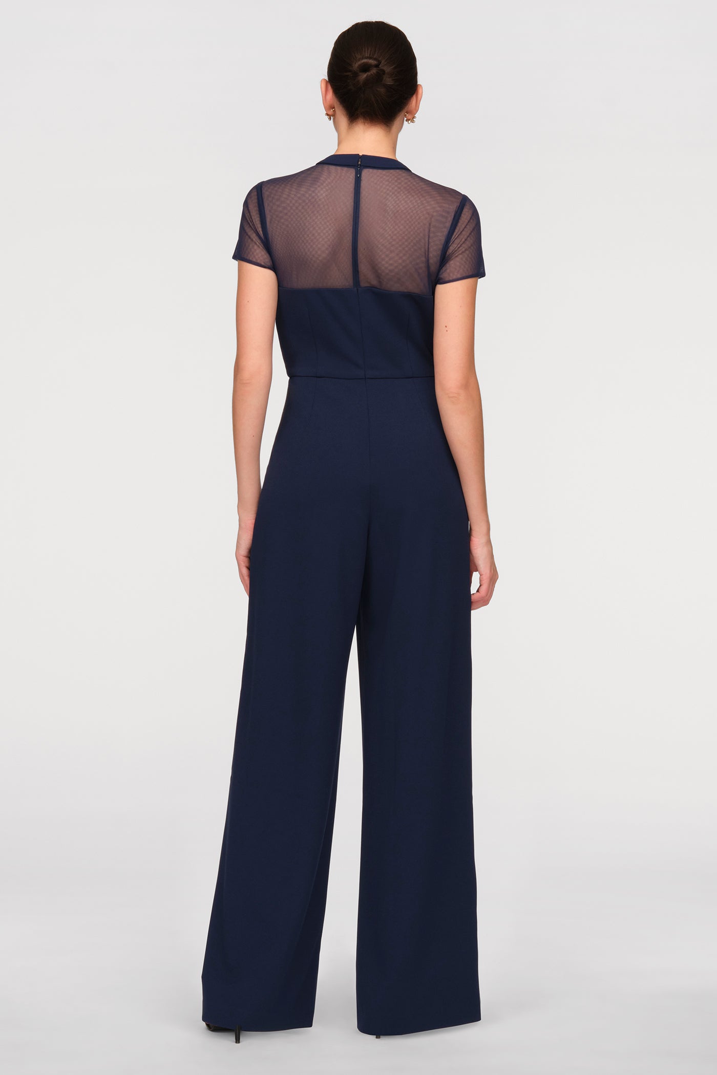 Crepe Oversize Bow Jumpsuit