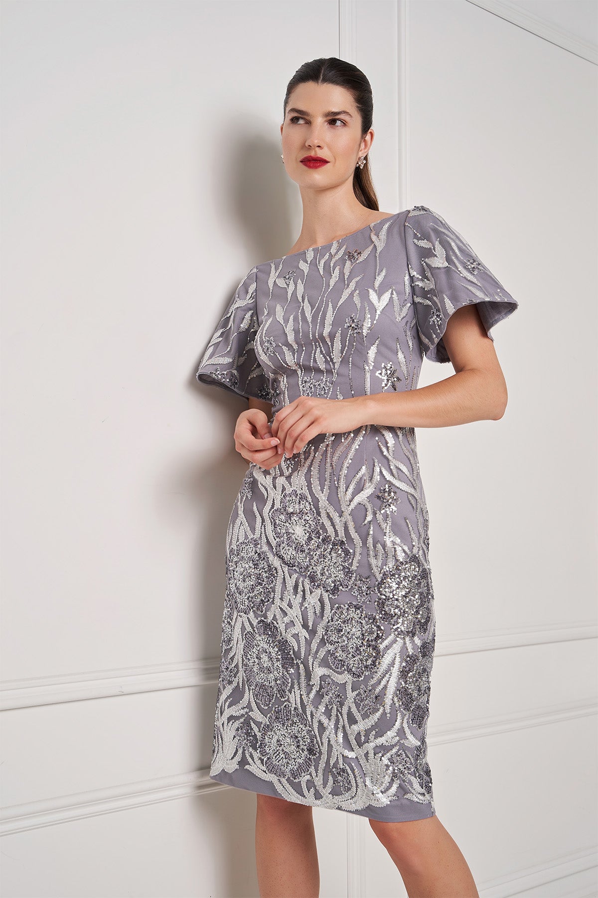 Lyra Flutter Cocktail Dress