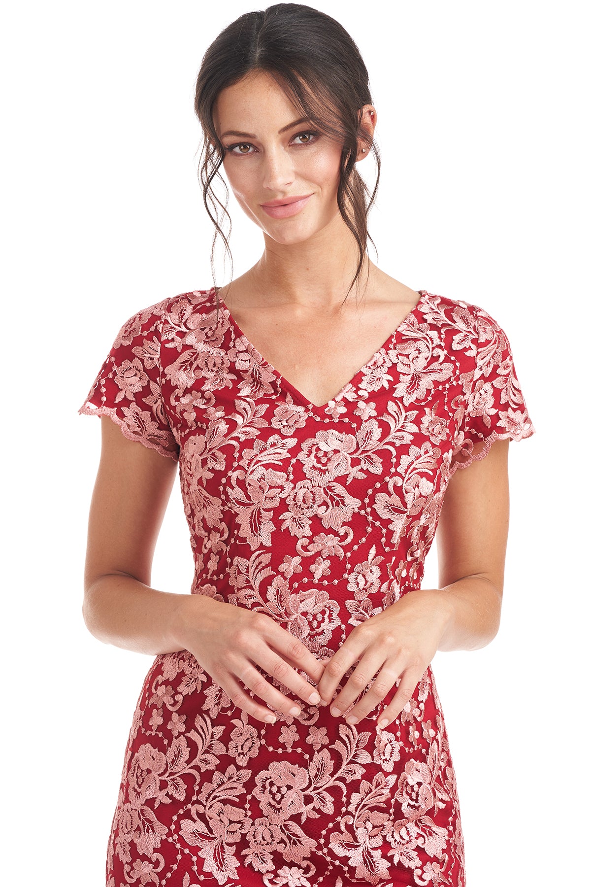 V-Neck Cocktail Dress