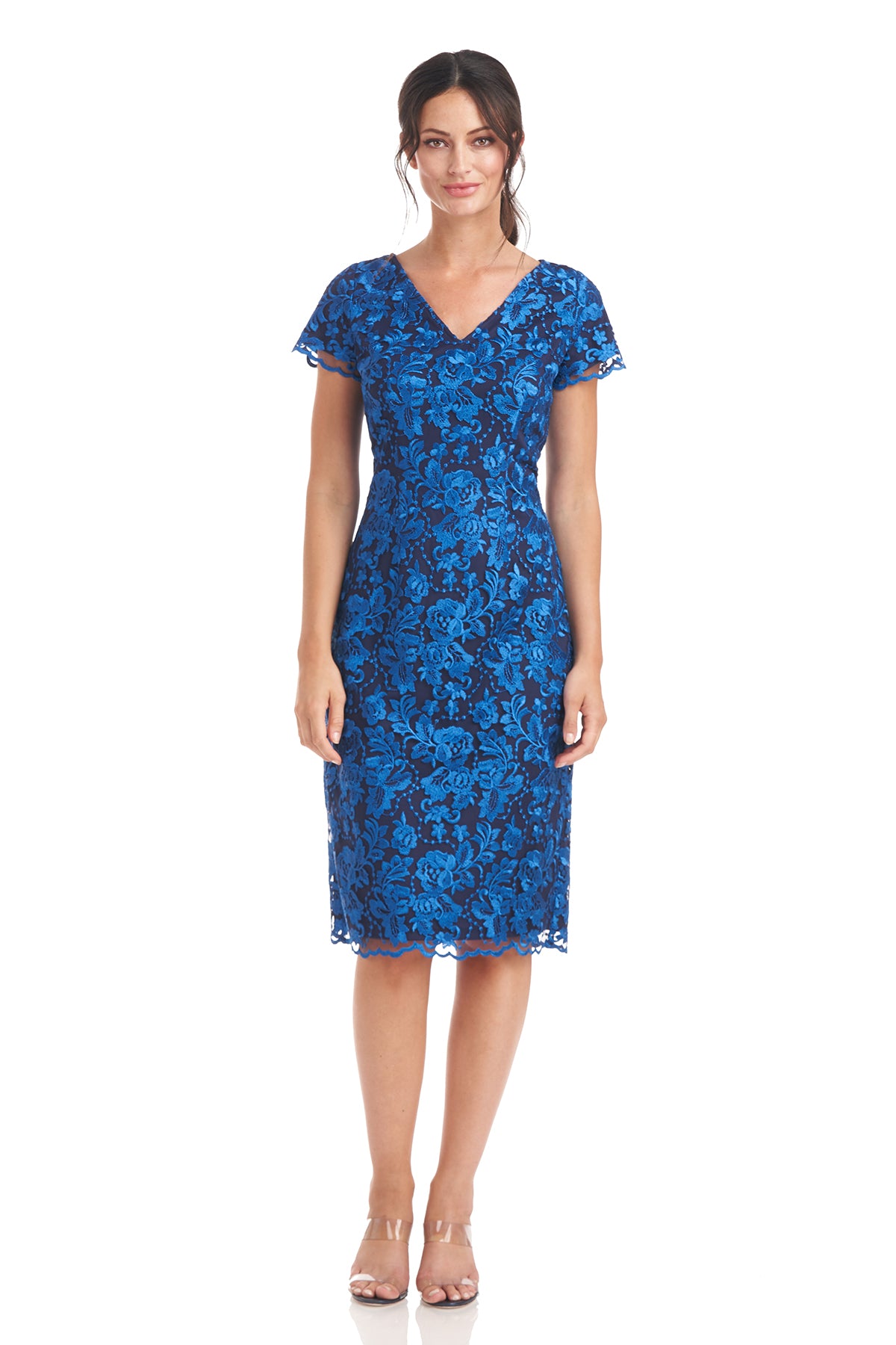 V-Neck Cocktail Dress