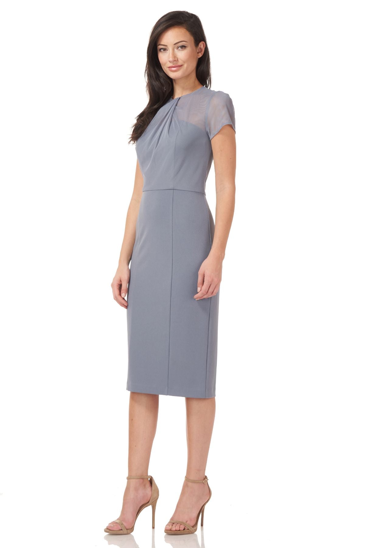Short Sleeve Illusion Cocktail
