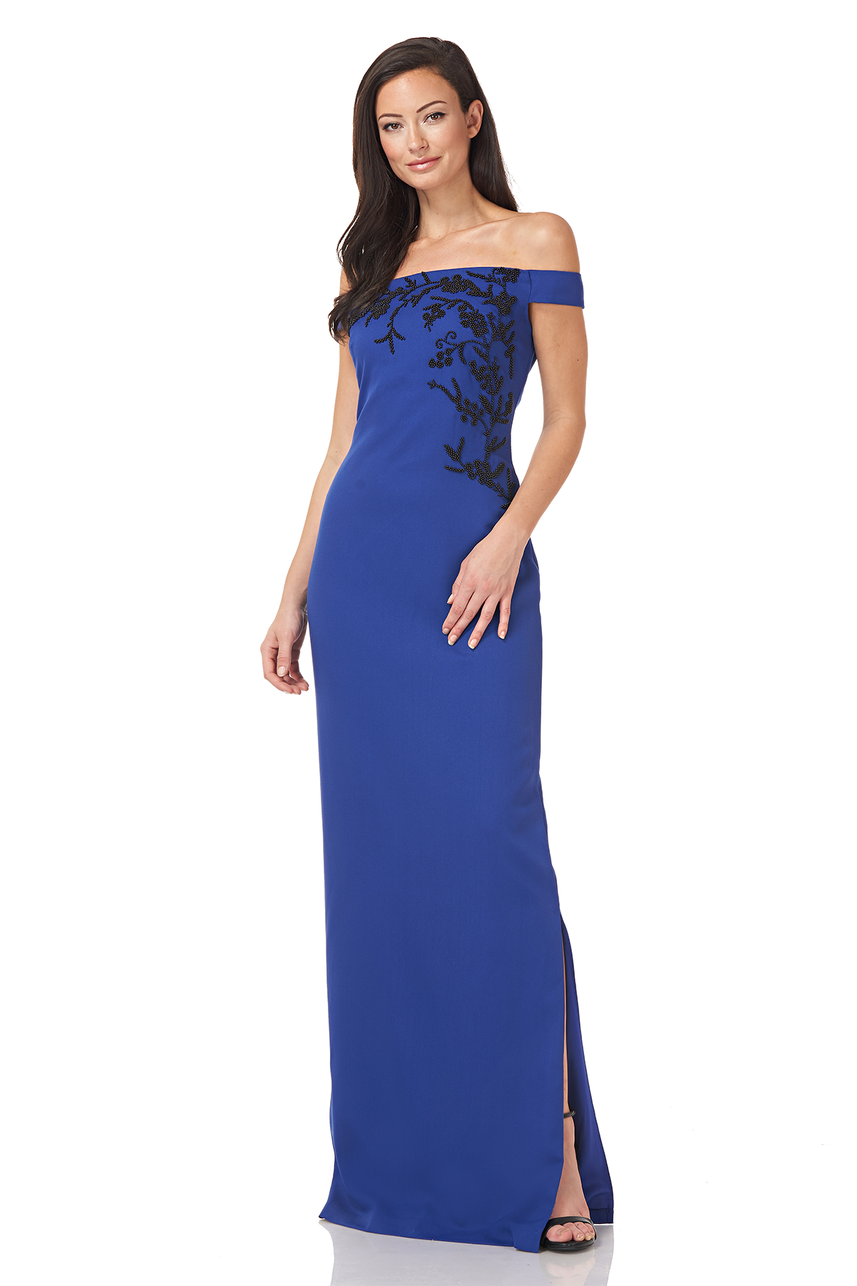 Off Shoulder Column Gown