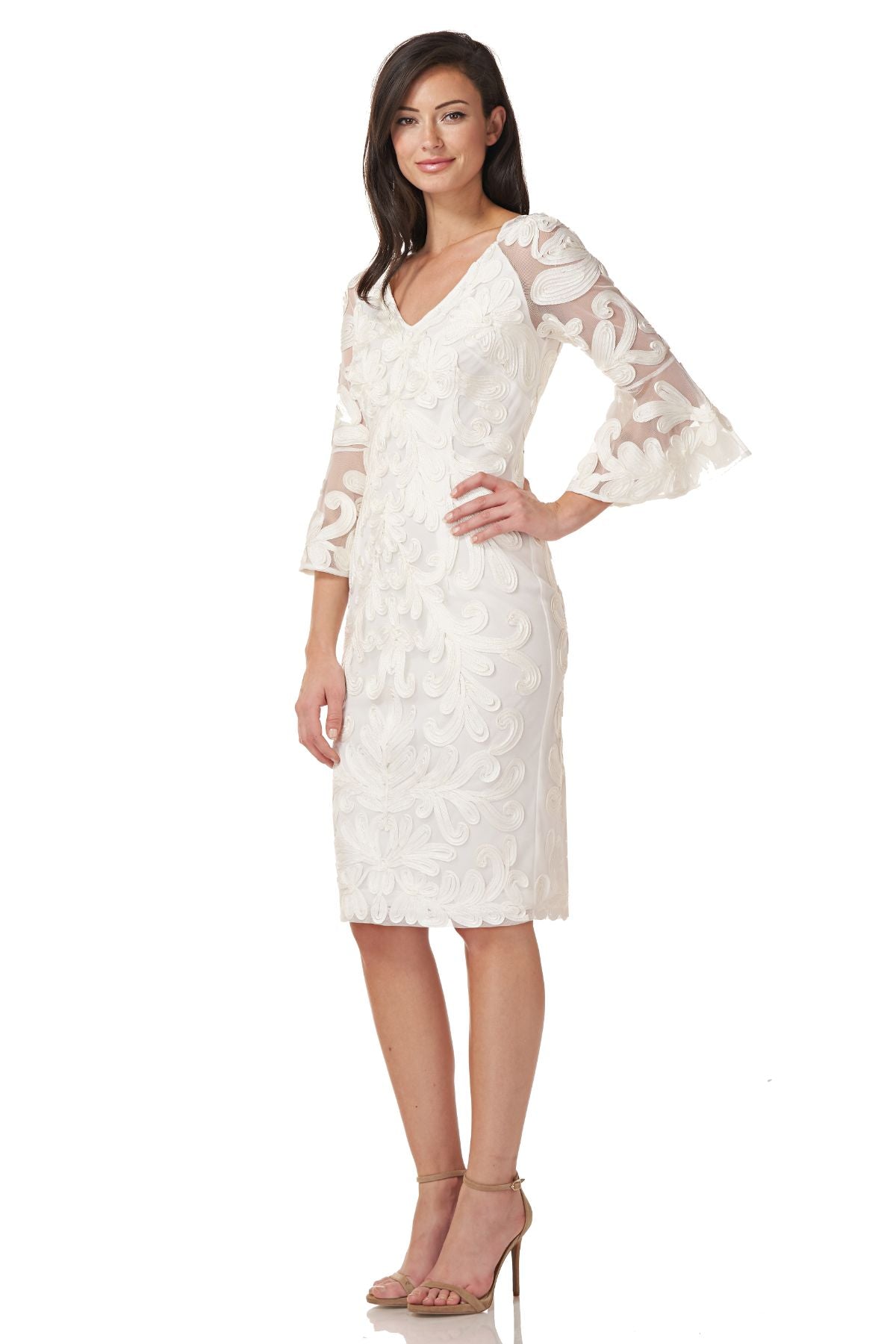 Bell Sleeve Cocktail Dress