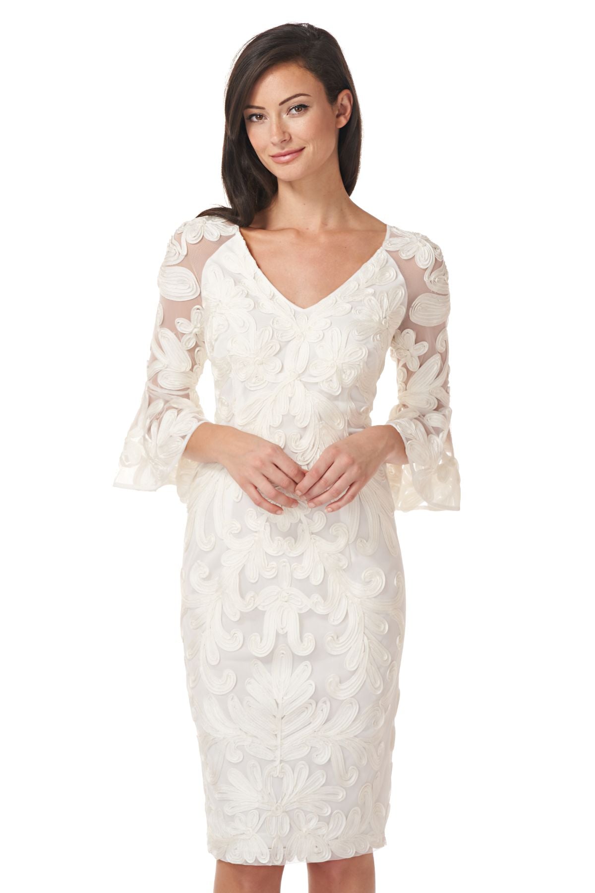Bell Sleeve Cocktail Dress