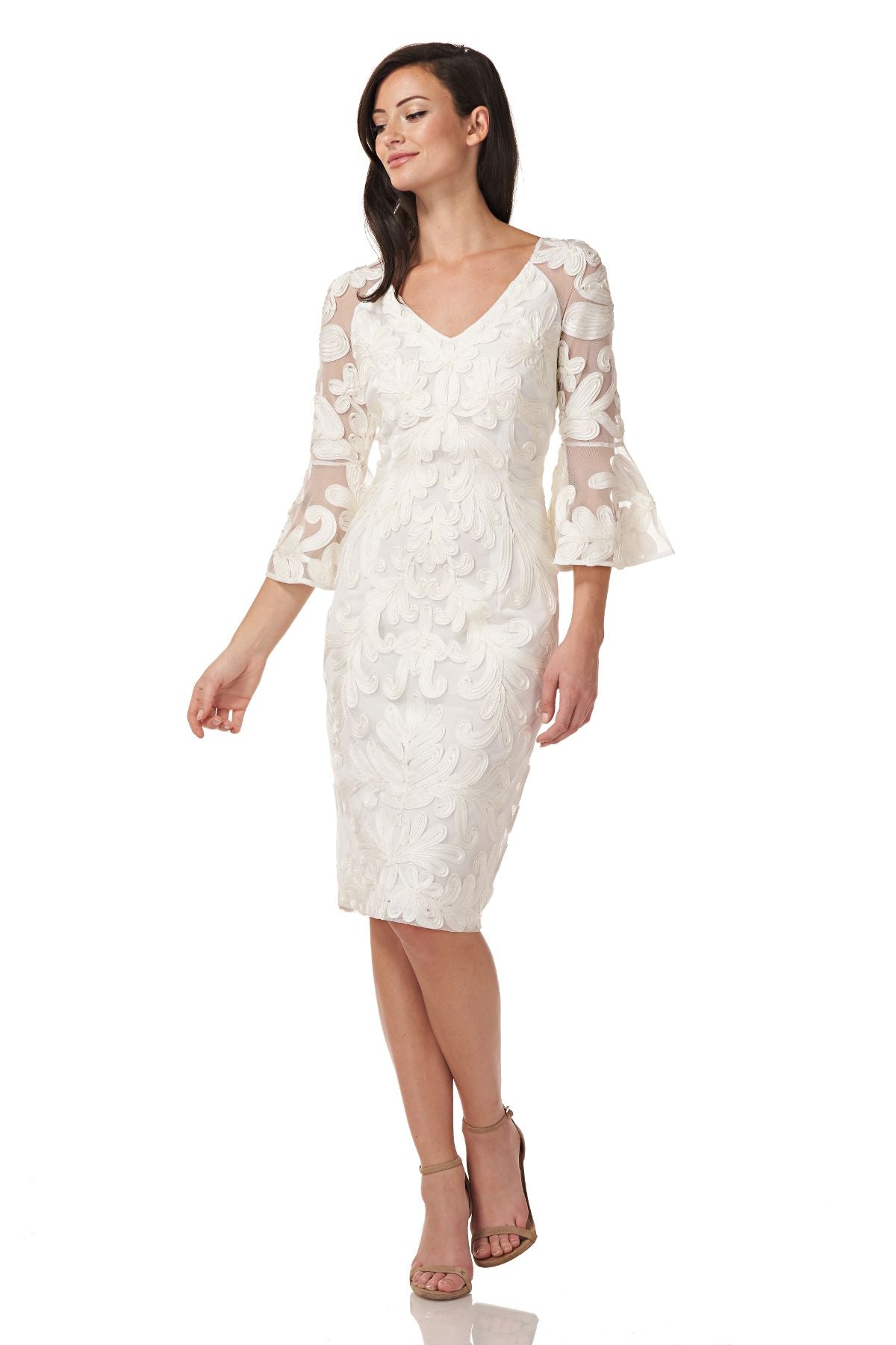 Bell Sleeve Cocktail Dress