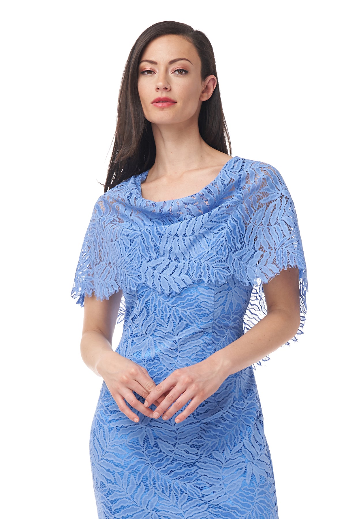 Katherine Cowl Neck Gown
