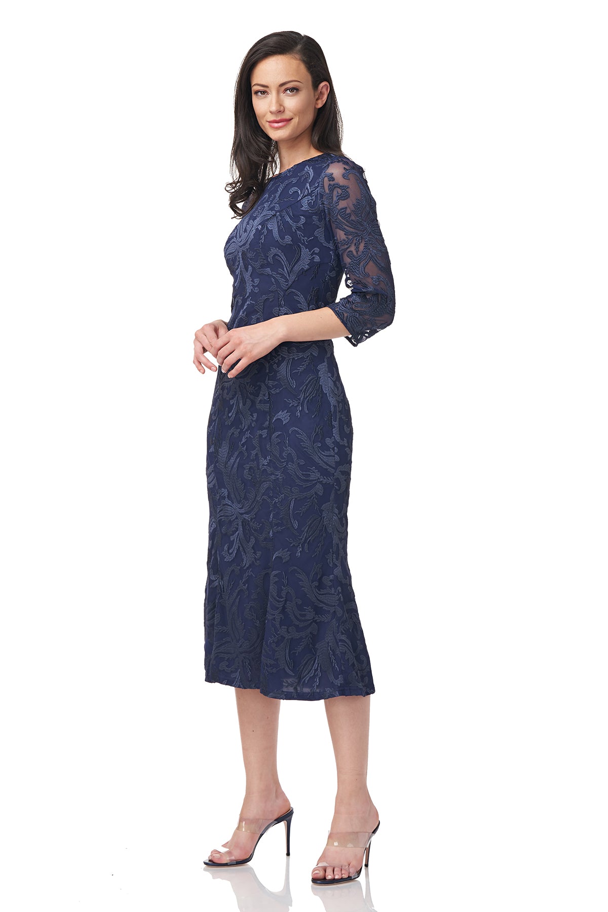 Cecily Tea Length Dress