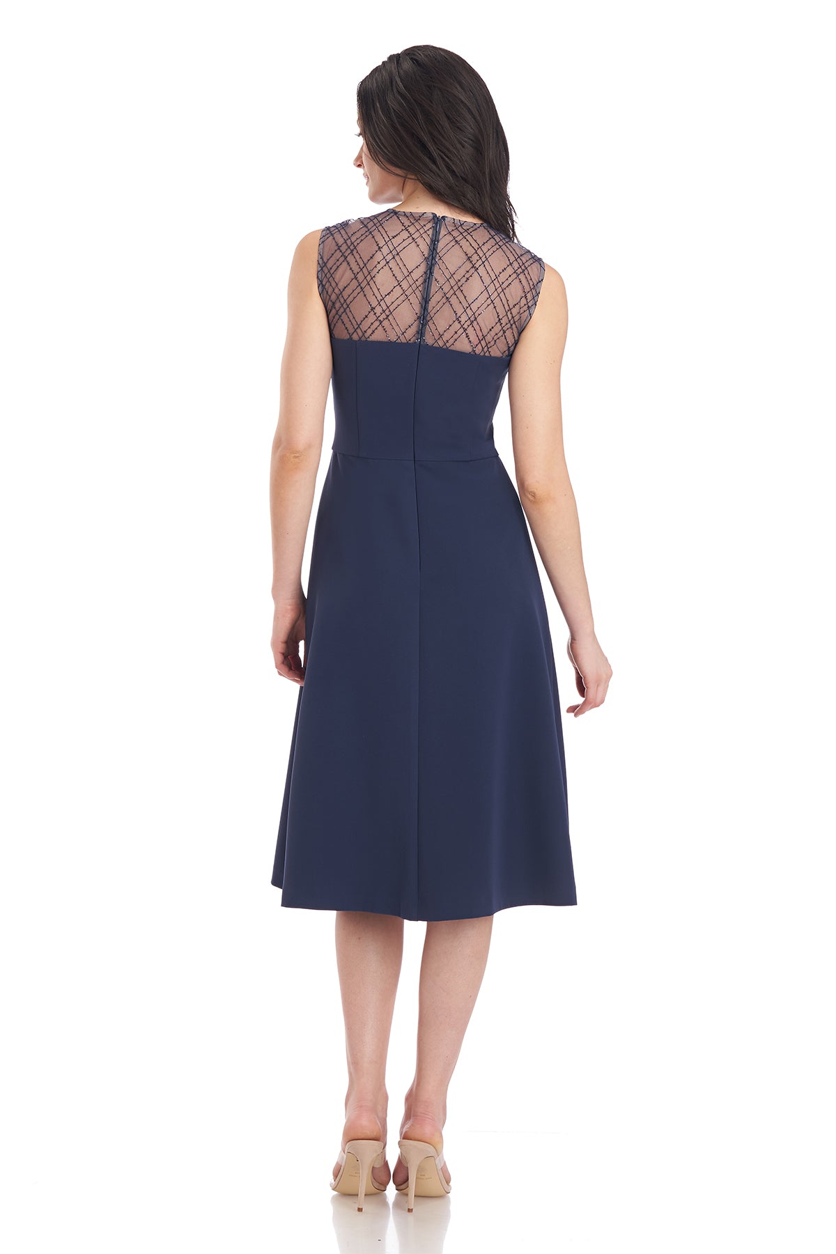 Reille Knee Length Bow Dress