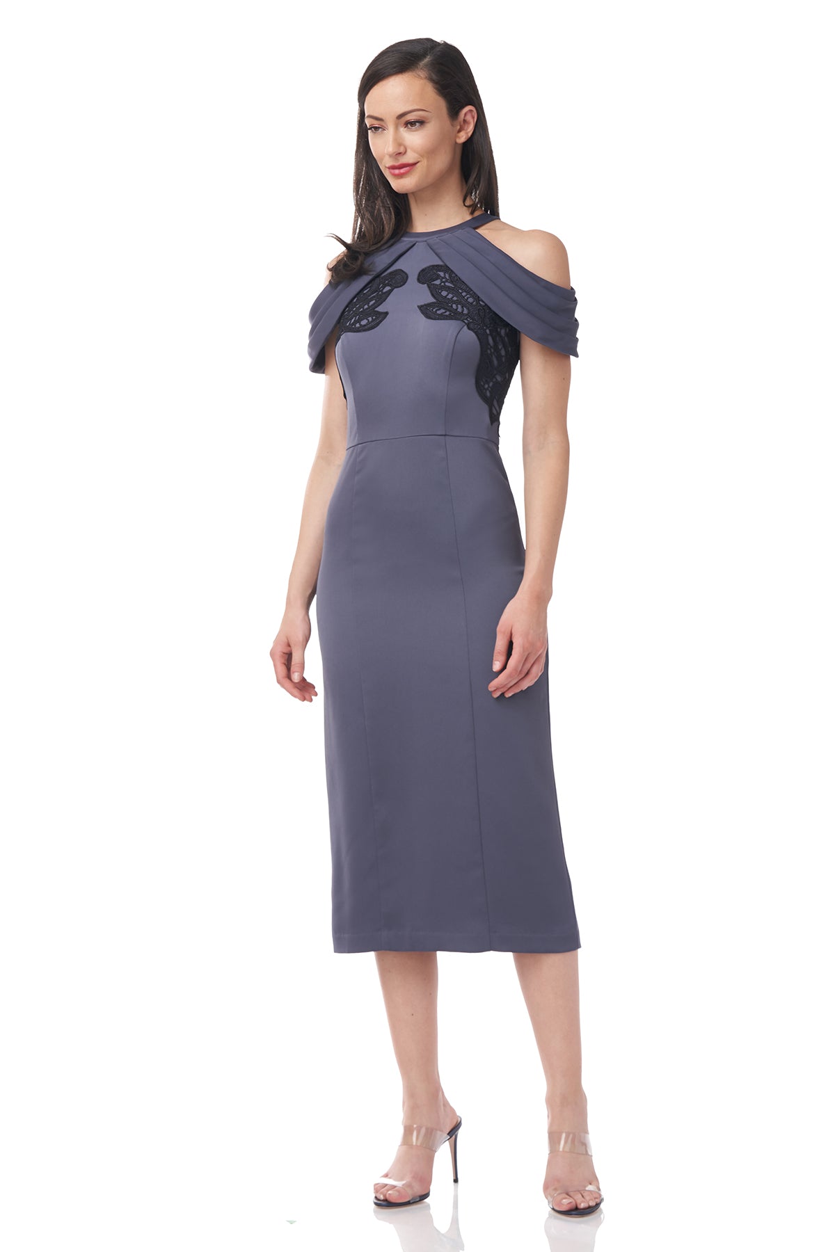 Rosalind Halter Midi Dress