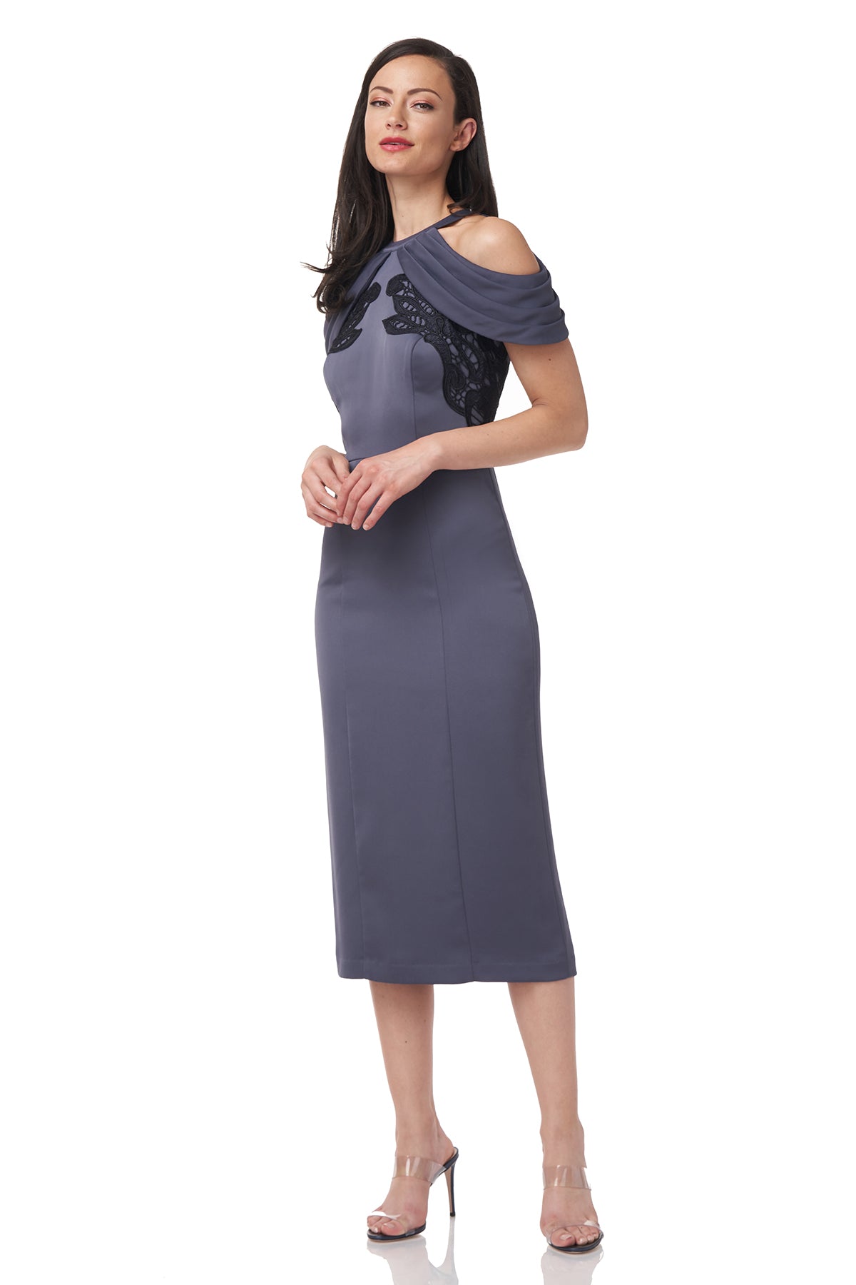 Rosalind Halter Midi Dress