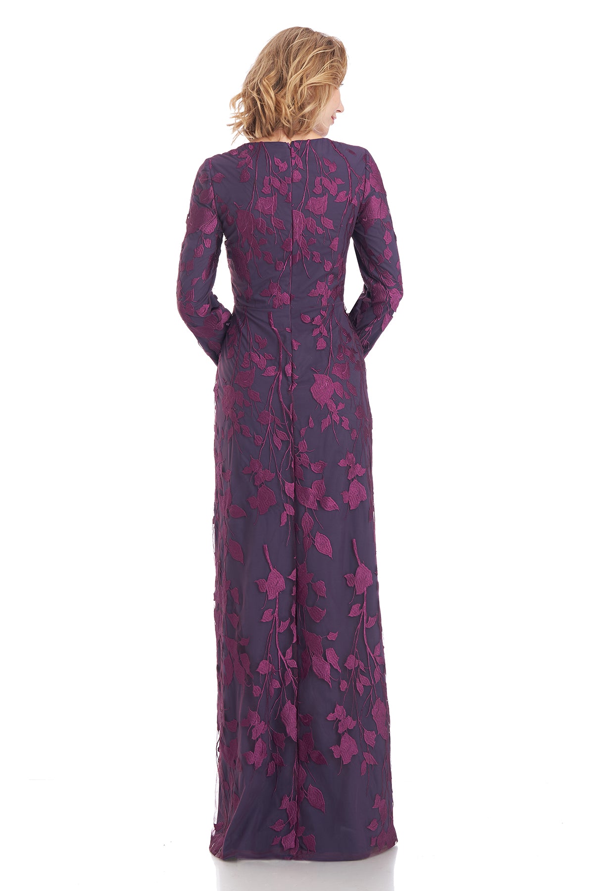 Tersea V-Neck A-Line Gown