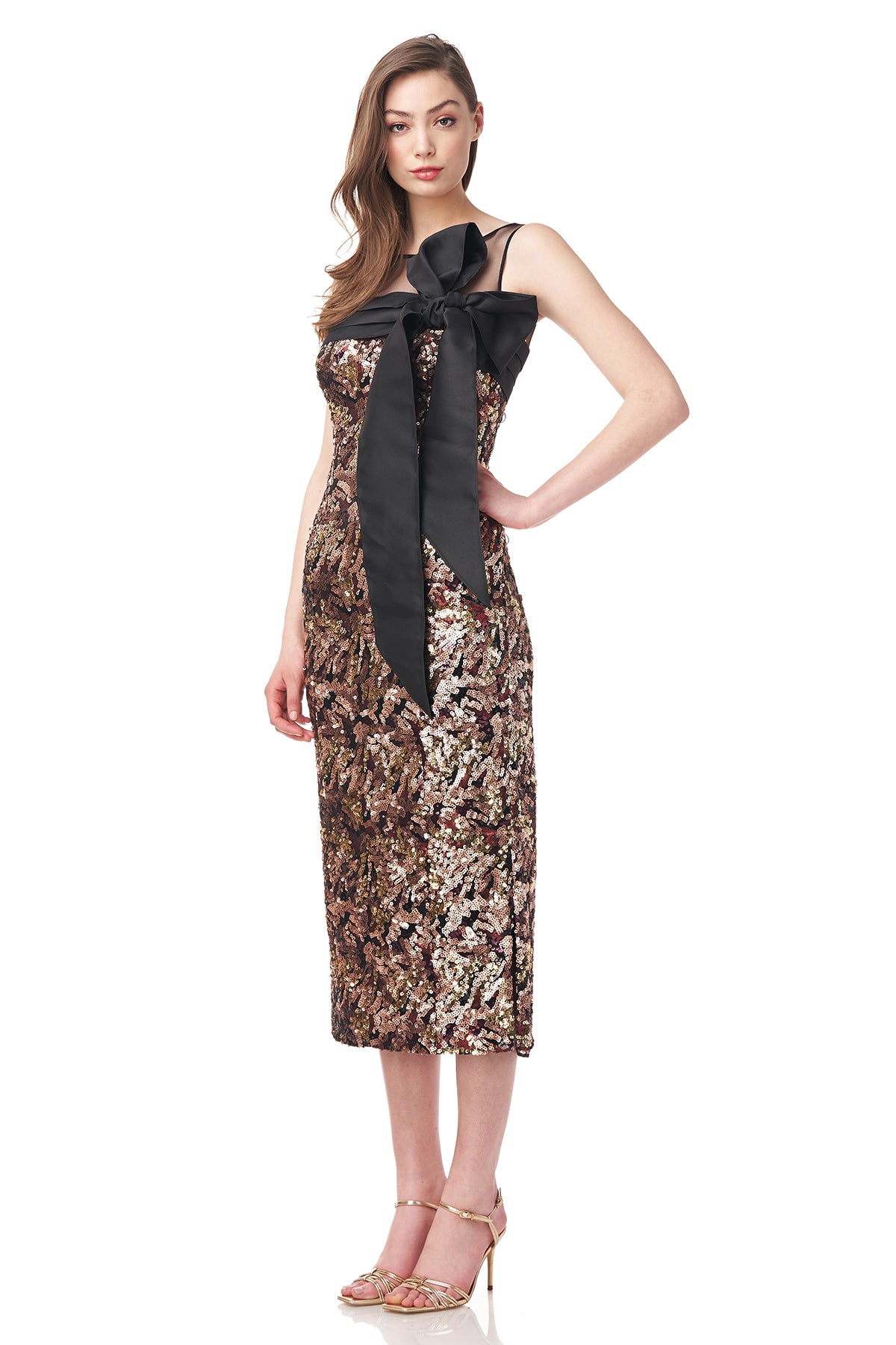 Felicity Midi Bow Dress