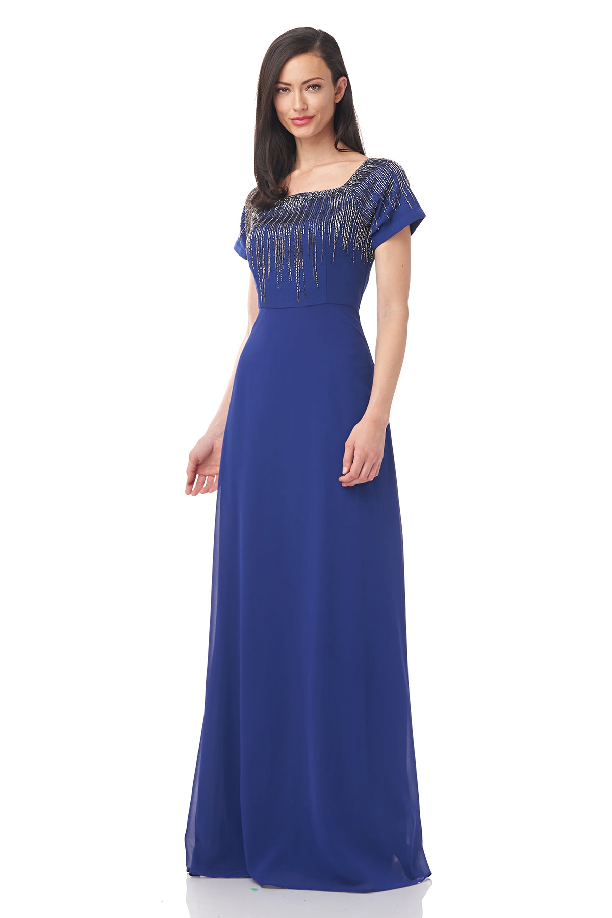 Harper Short Sleeve Gown