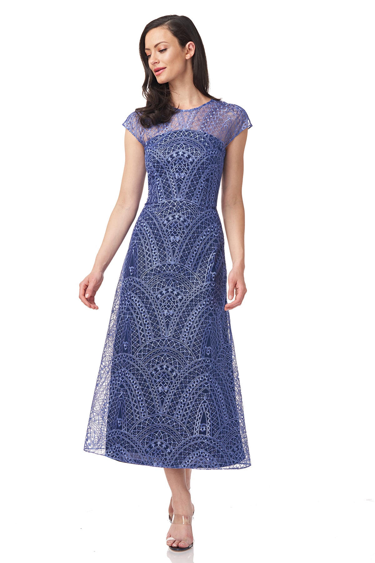 Ines Tea Length Dress