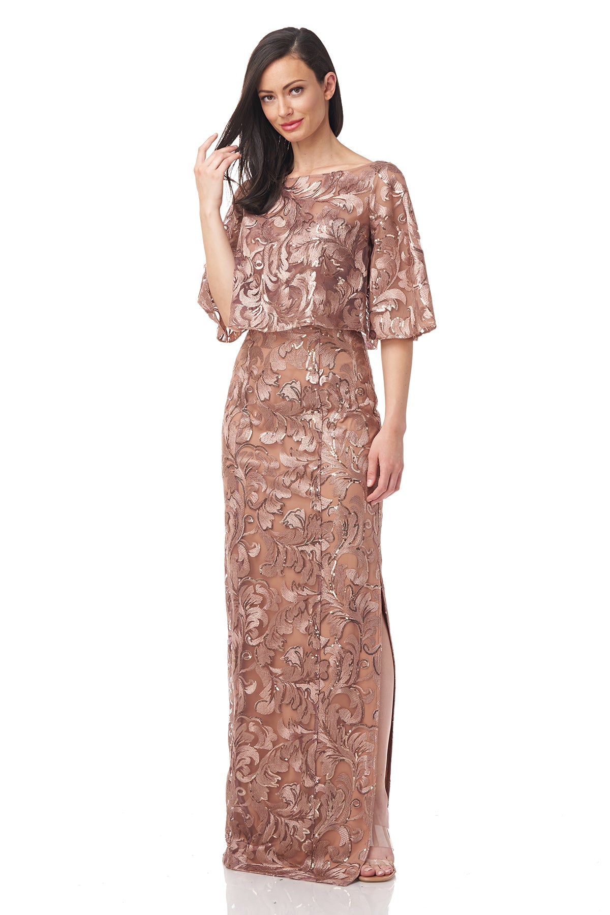 Evalina Column Gown