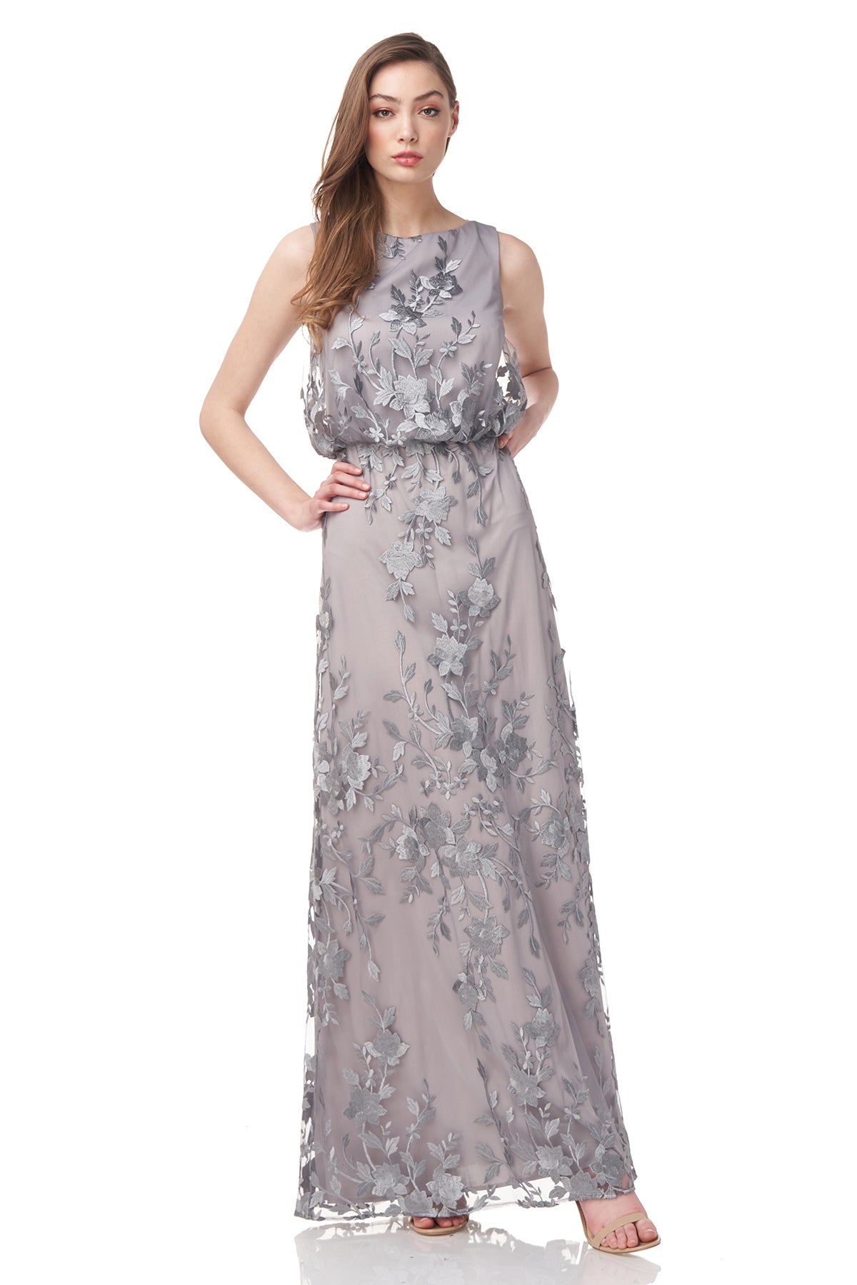 Aveline Blouson Gown