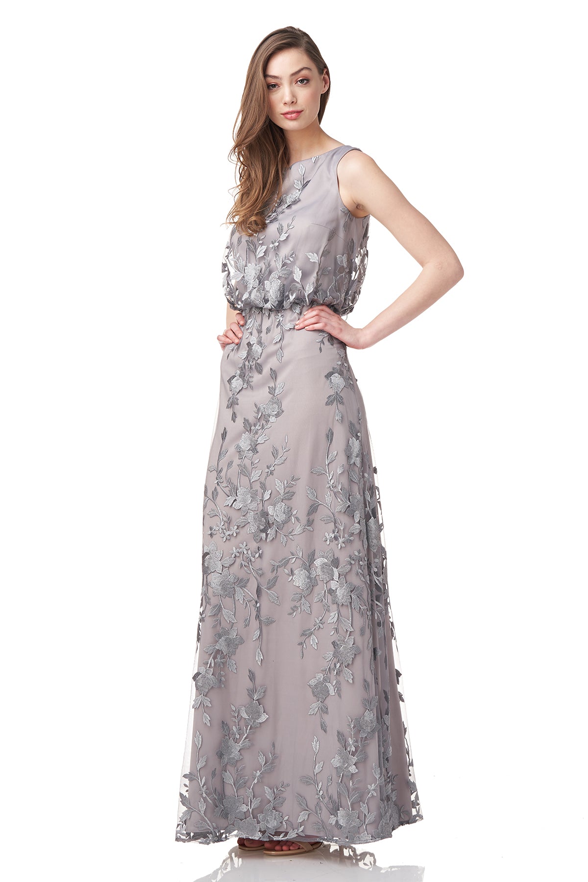 Aveline Blouson Gown