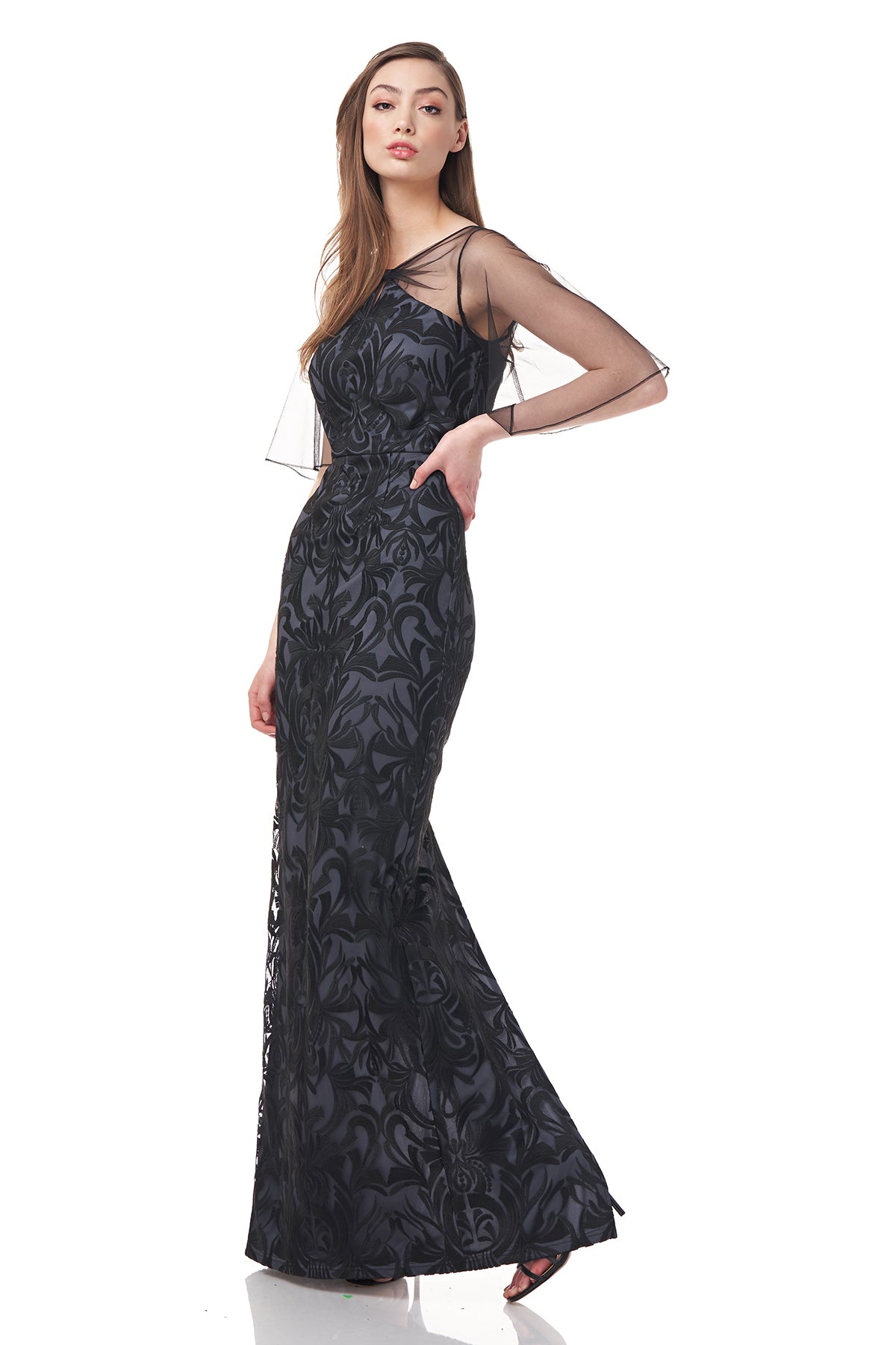 Claudia Column Gown