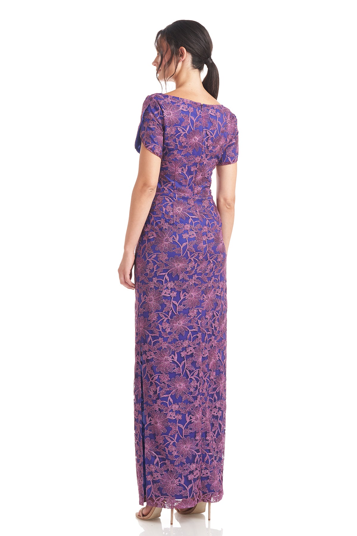 Beth V-Neck Ankle Length Dress