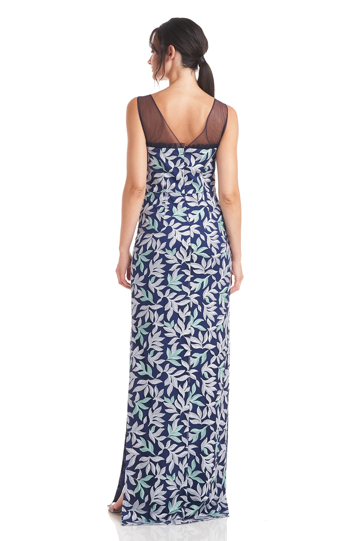 Leighton Illusion Column Gown