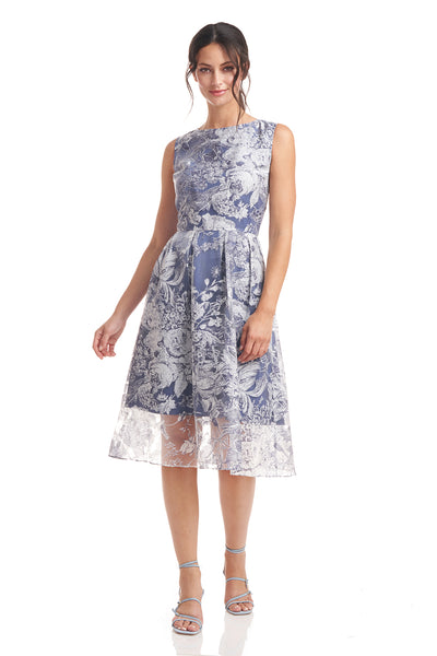 knee length spring dresses Poppy A-Line Knee Length Dress – JS Collections