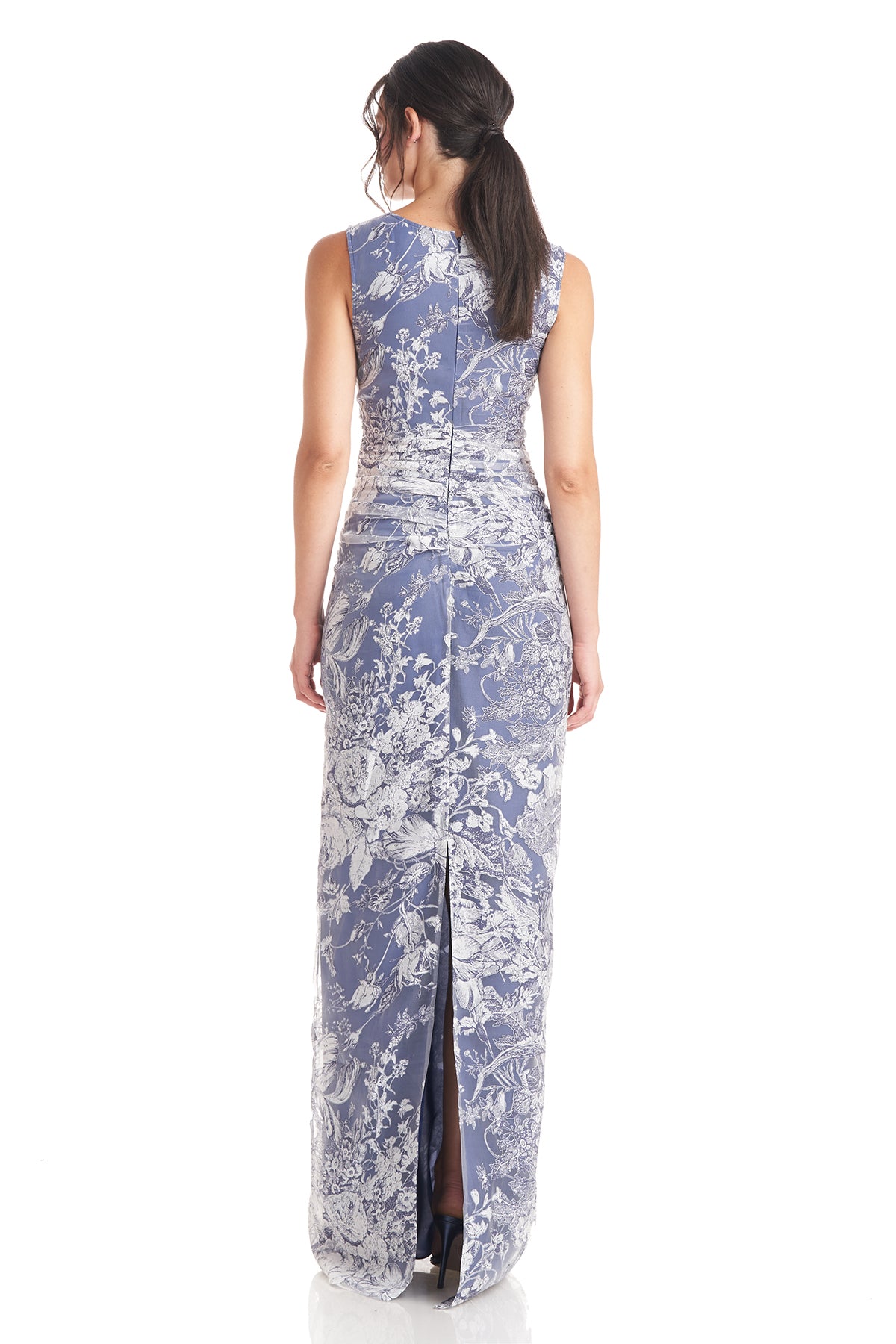 Maddison V-Neck Column Gown
