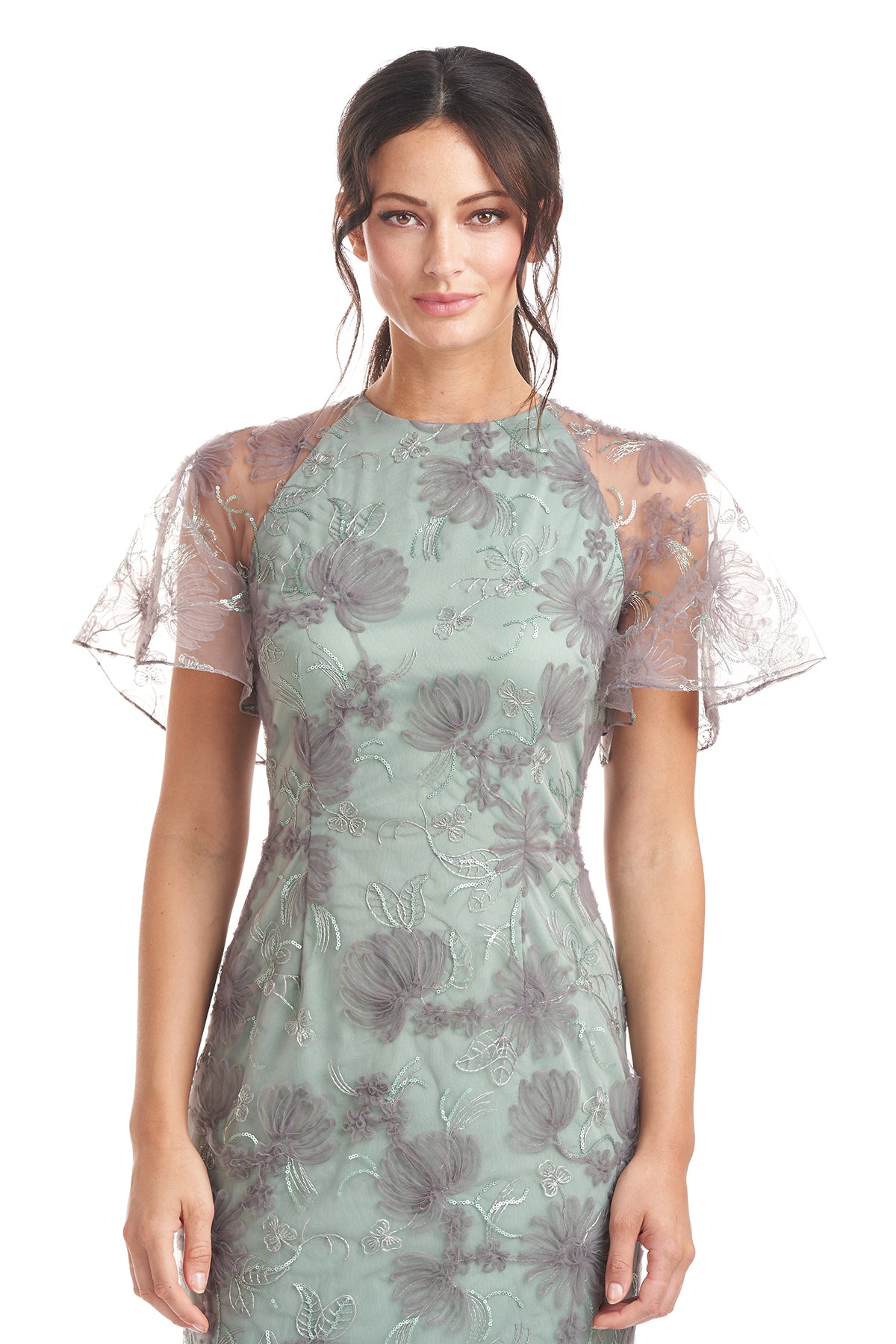 Remy Flutter Sleeve Midi Dress – JS Collections
