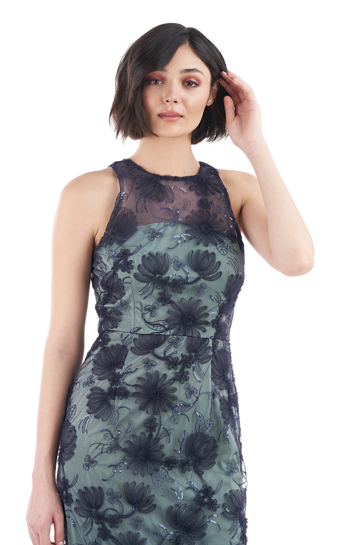 Carter Halter Column Gown