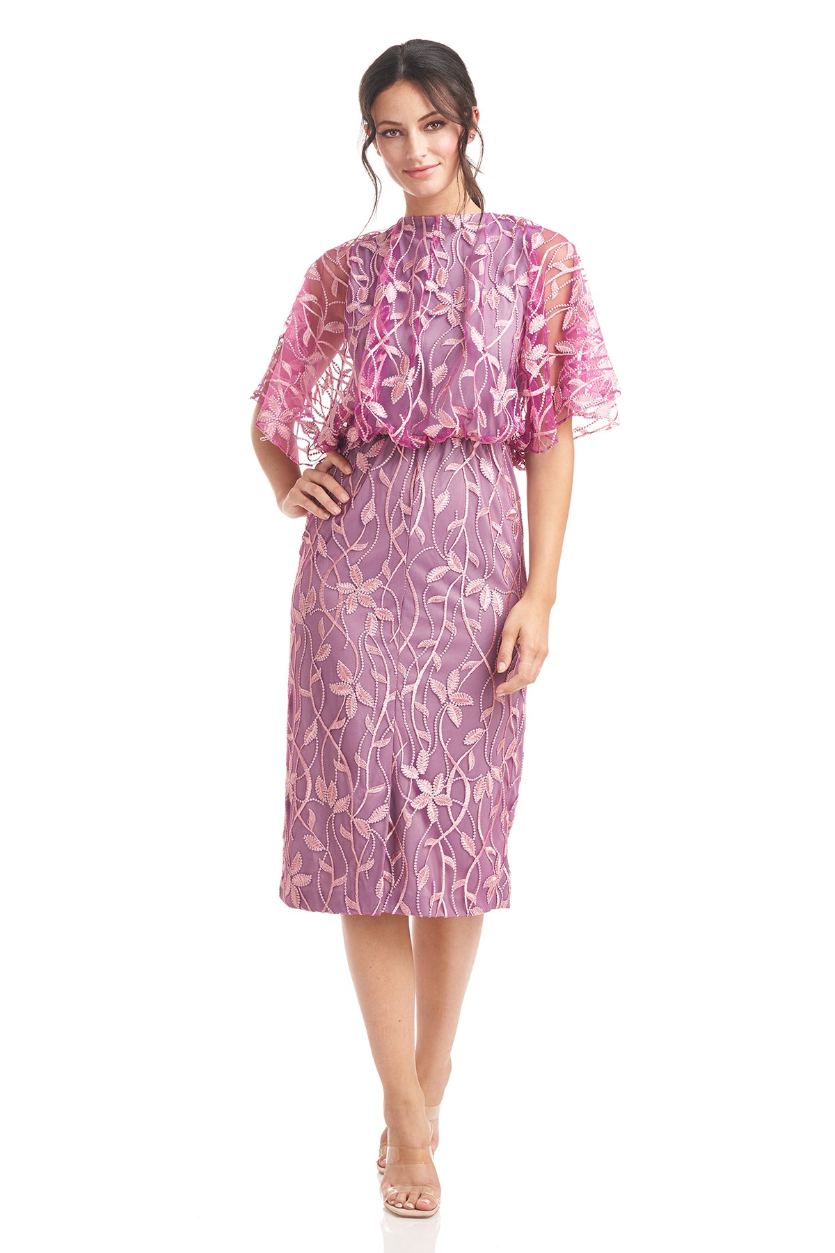 Colette Blouson Midi Dress