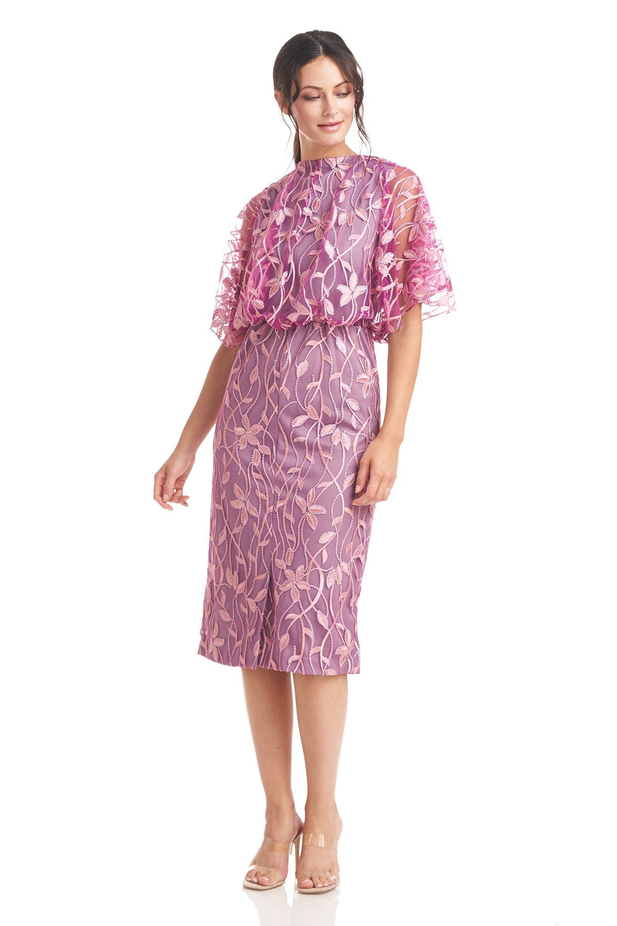 Colette Blouson Midi Dress